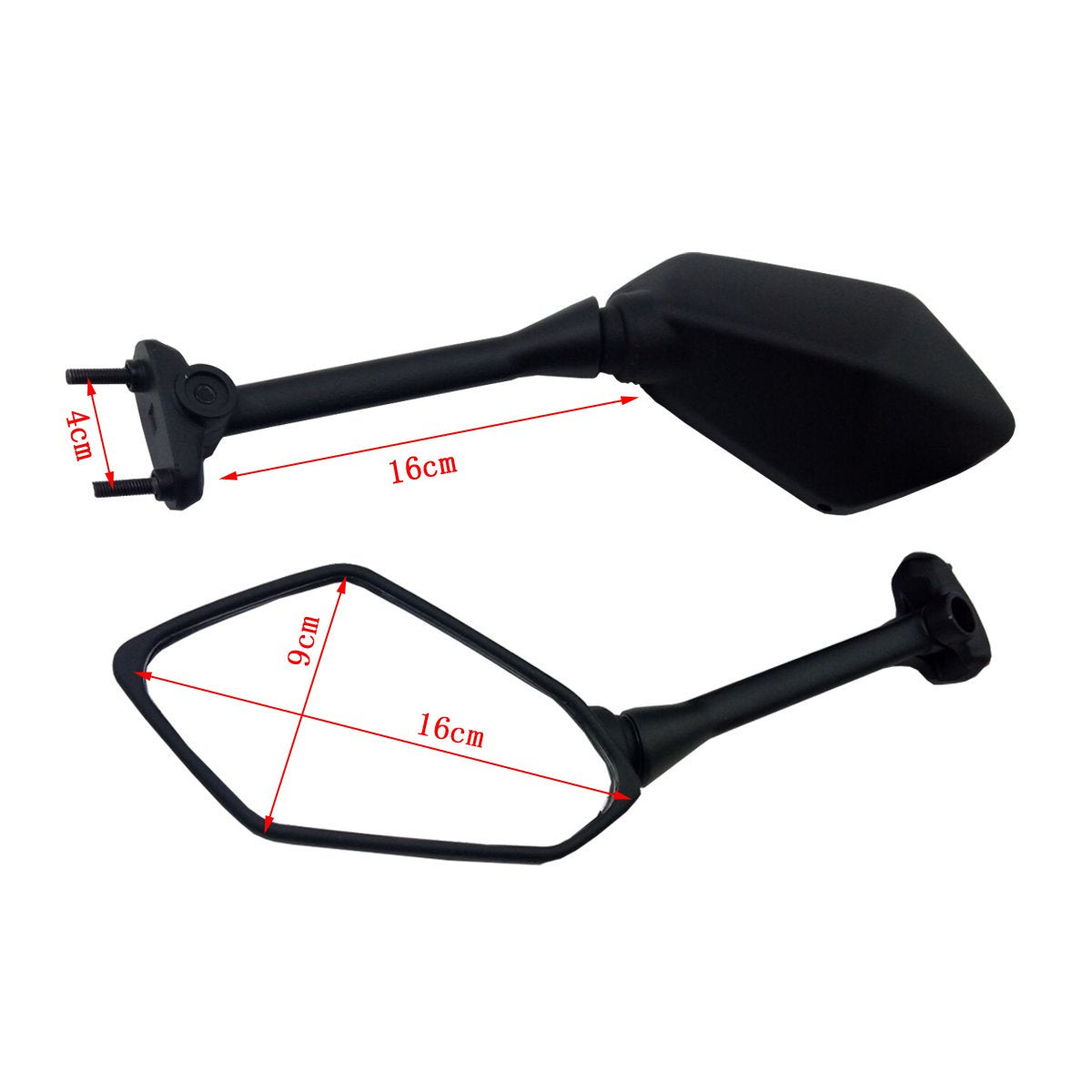 OKSTNO Rear Oem Style Mirrors Motorcycle Rear view Side Mirrors For Ninja 650R 09-14 / 400R 10-14 /Z1000 11-14