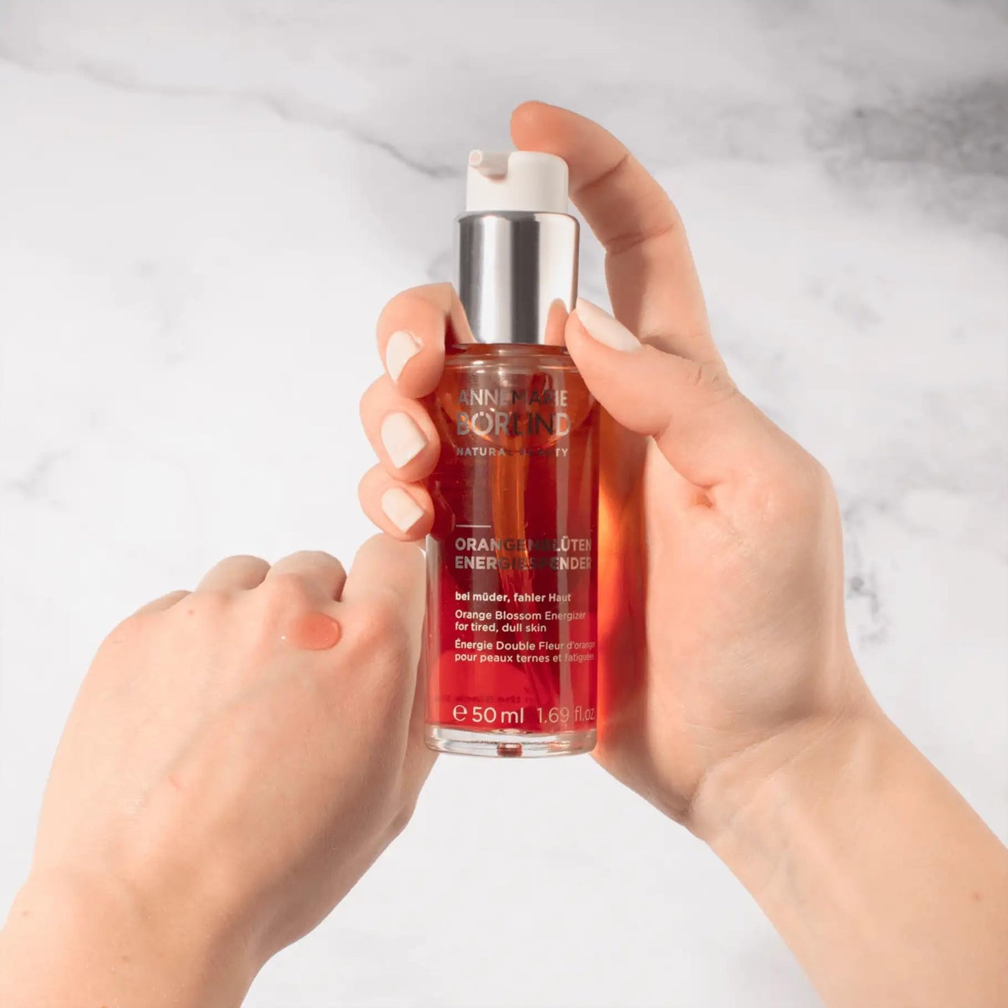 ANNEMARIE BÖRLIND Vitamin C Serum for Face Natural Face Serum for Women with Jojoba Oil and Vitamin E - Orange Blossom Energizer 50mL