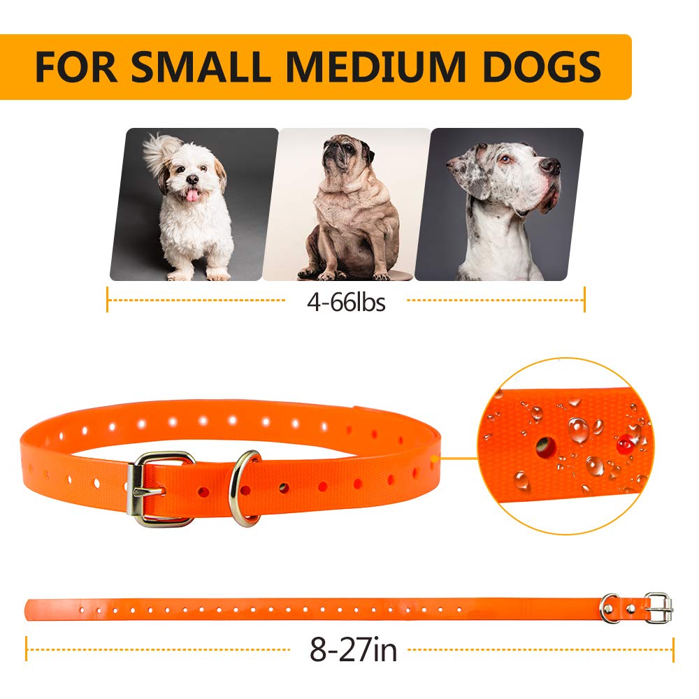Paipaitek Vibration Collar for Dogs, No Shock Collar with Remote Up to 1600ft Remote Range, w/Sound and Vibrate Feature Dog Training Collar
