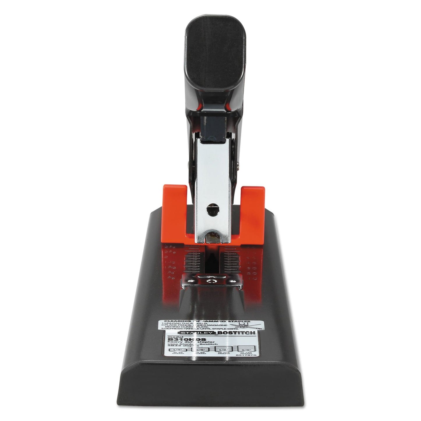 Bostitch Office Antimicrobial 130 Sheet Heavy Duty Stapler, Black (B310HDS)