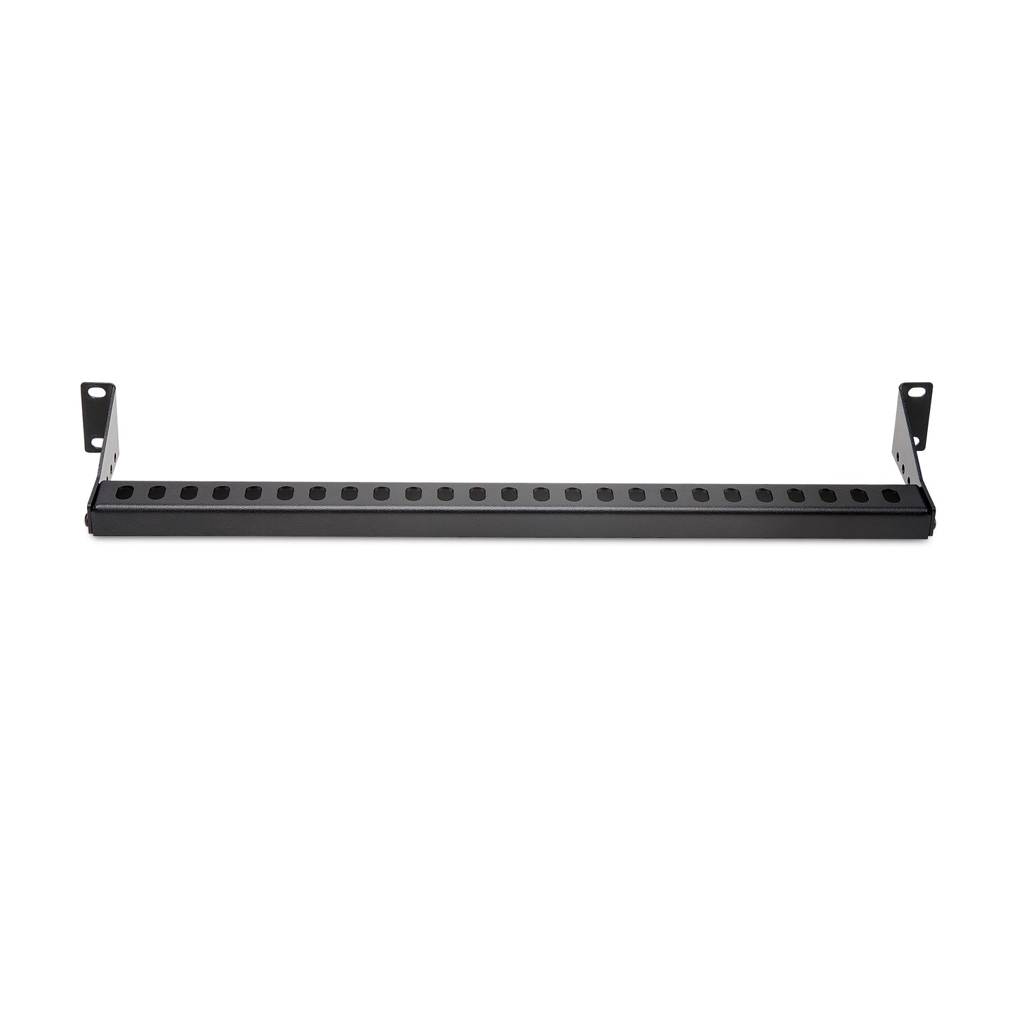 StarTech.com 1U Rack Mountable Cable Lacing Bar w/Adjustable Depth, Cable Support Guide for Organized 19" Racks/Cabinets, Horizontal Cable Guide for Patch Panels/Switches/PDUs (12S-Cable-Lacing-BAR)