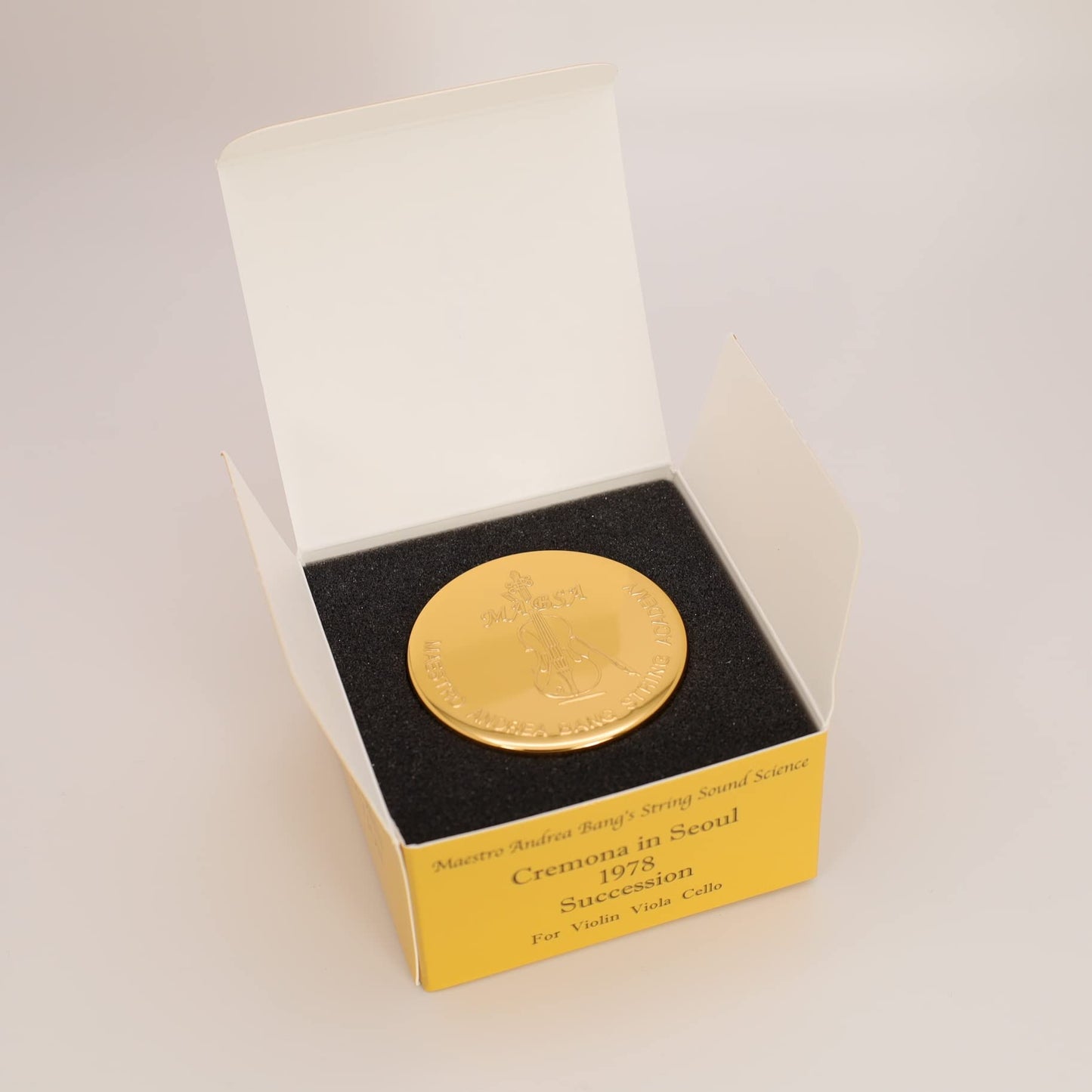 MABSA Gold Original Rosin for Violin Viola and Cello FULL CAKE