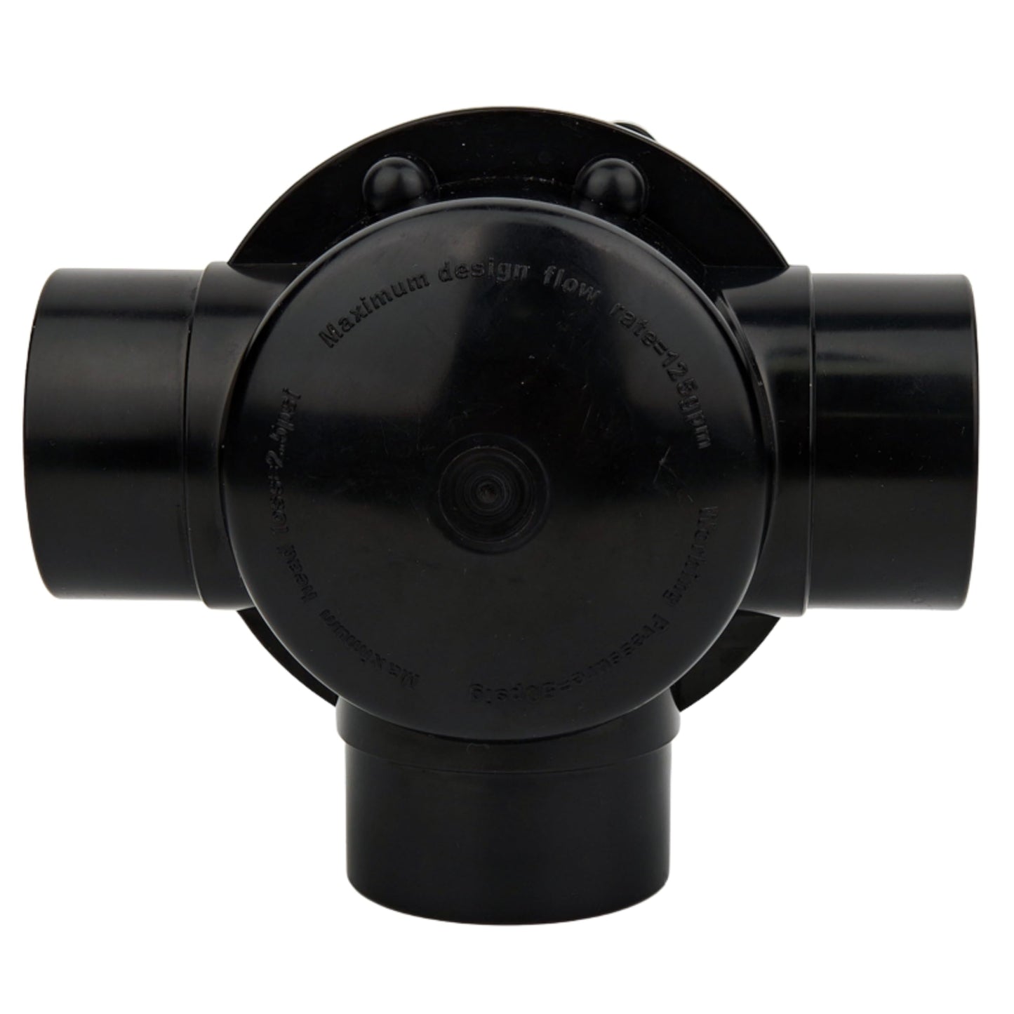 Illuminex 3 Way Diverter Valve | High- Flow UPVC for Pool & Spa Plumbing (2" x 2.5")