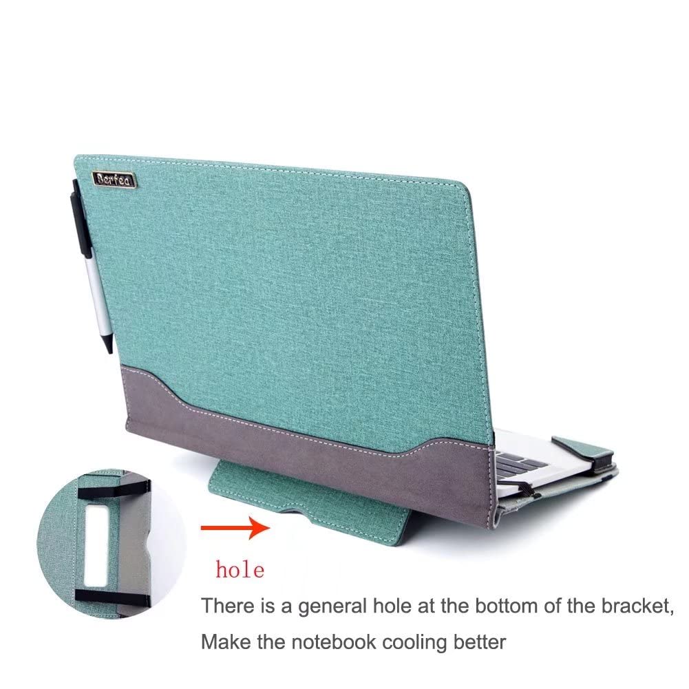 Berfea Stand Cover Case Compatible with 15" Acer Chromebook 715 CB715,Chromebook 315 CB315 CB315-3H CB315-4H CB315-5H 15.6 inch Laptop Notebook Protective Sleeve Hard Case Shell