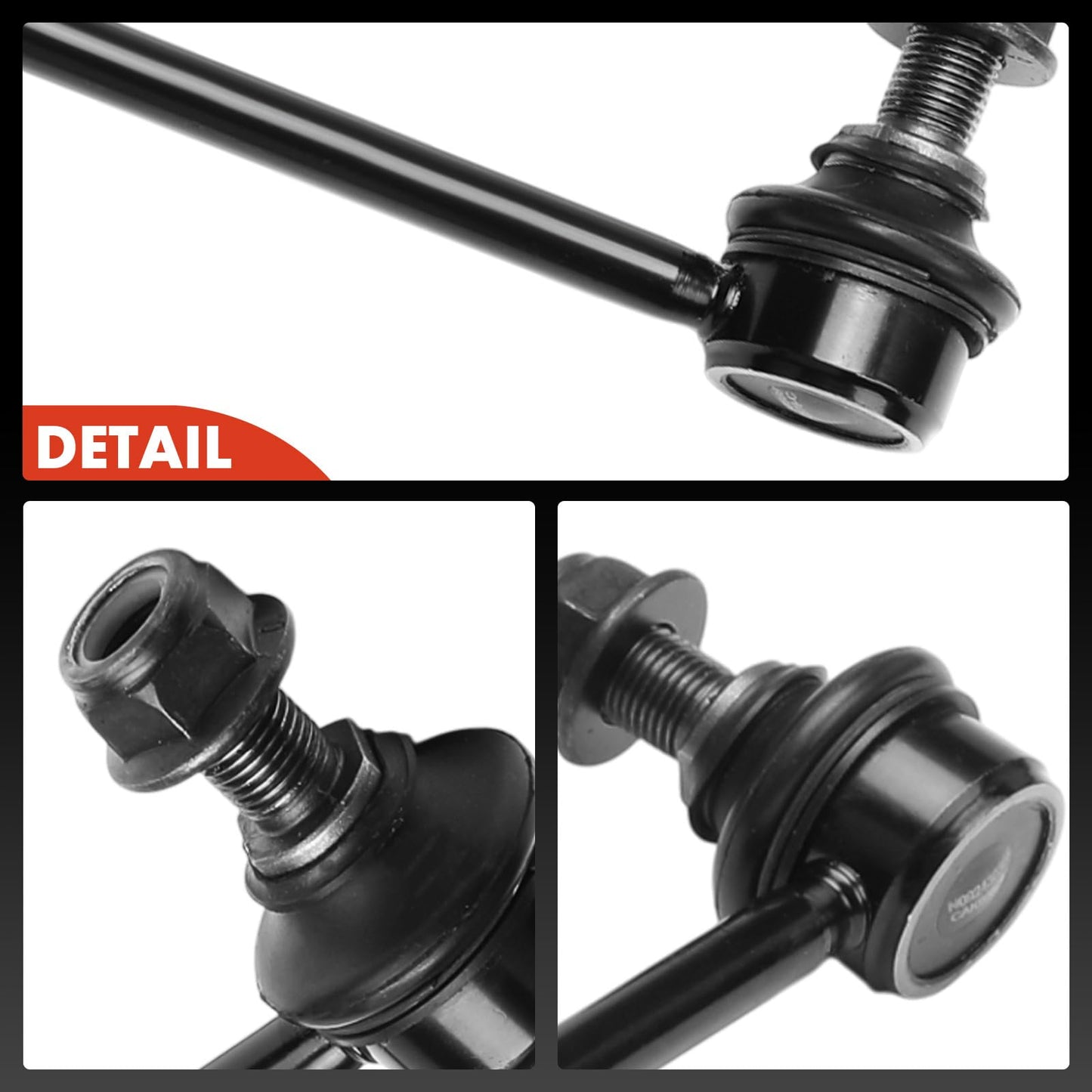 A-Premium 2 x Front Sway Bar Links Stabilizer Bar Links, Compatible with Kia Sorento 2014-2015, Sedona 2015-2021, Carnival & Hyundai Santa Fe 2013-2019, Nexo 2019-2024, Santa Fe Sport XL