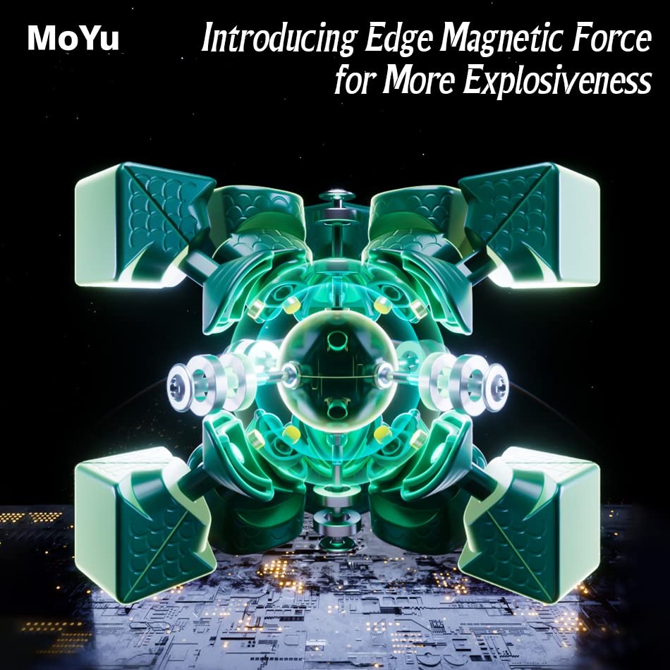 Bukefuno MoYu WeiLong WRM V9 MagLev Ball-Core UV 3x3 Version Magnetic Speed Cube WeiLong WR M V9 Ball-Core UV Stickerless Magic Puzzle 3x3x3 Cube WR M V9（WeiLong V9 Ball-Core UV Coated Version） Cubes