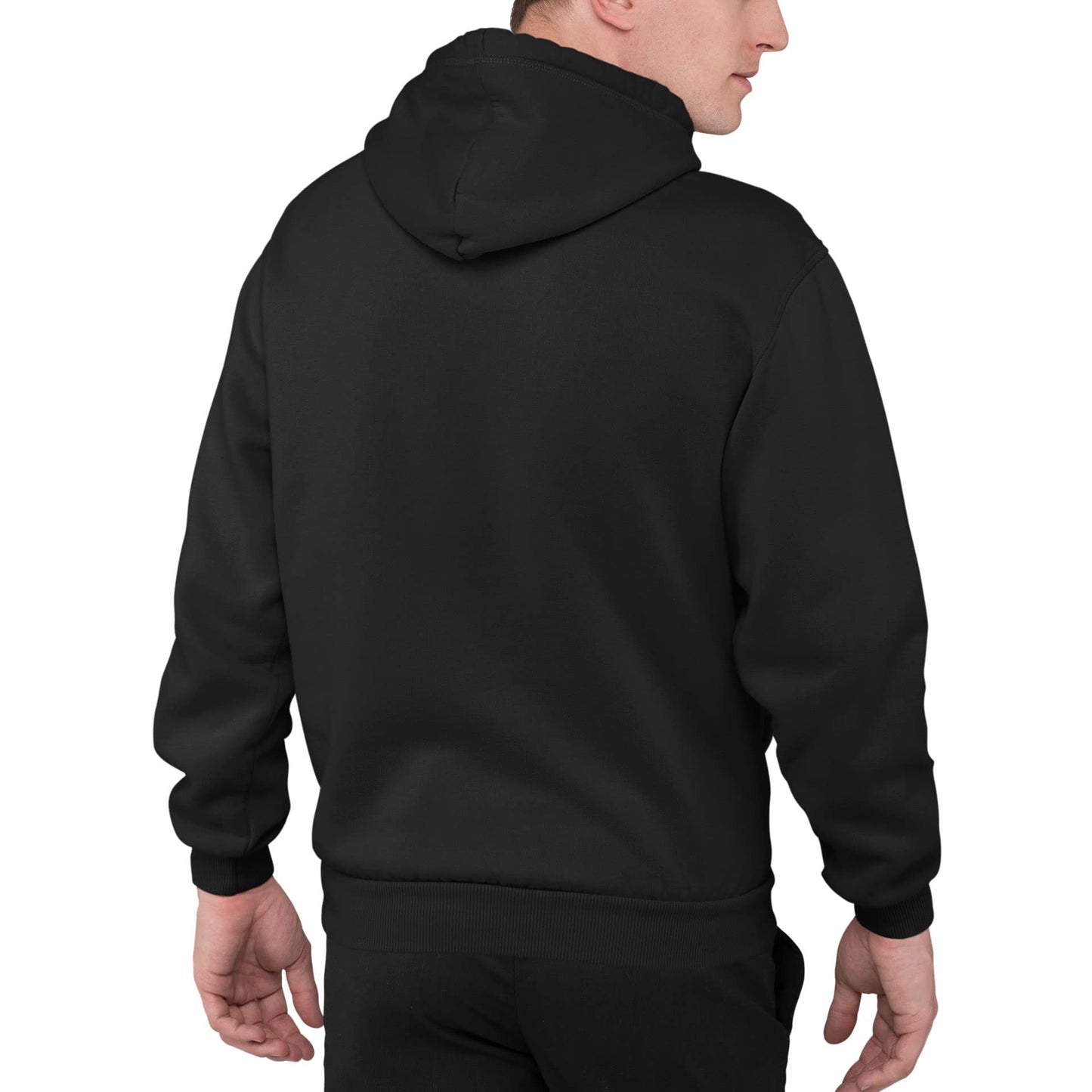 Junk Food Clothing x NFL - Las Vegas Raiders - Classic Team Logo - Unisex Adult Pullover Fleece Hoodie for Men and Women - Size 3X-Large Black