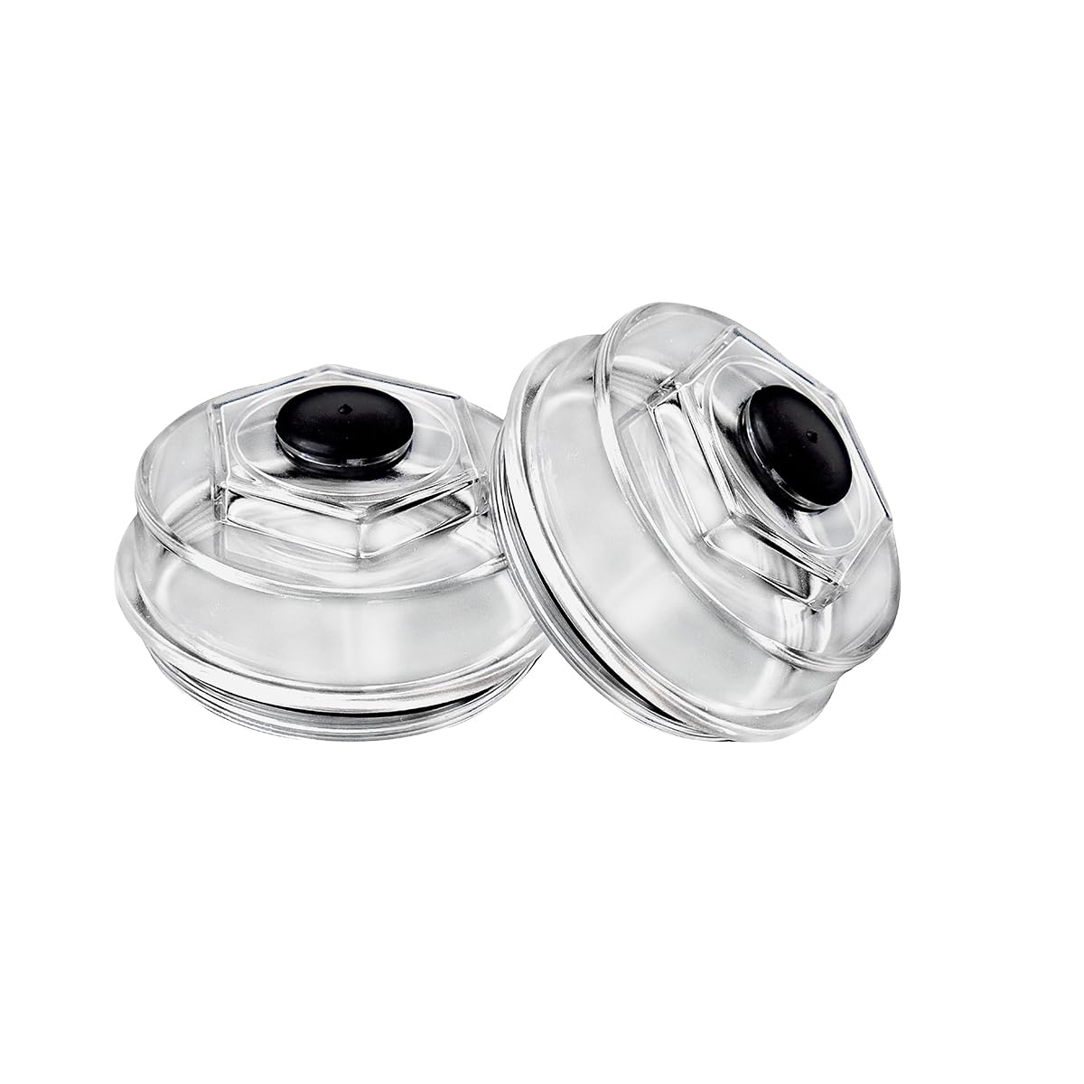 XTPTFABS,183772-KIT 4" Trailer Hub Replacement Oil Cap Kit Compatible with 10K-16K Dexter Bearing Cover and 10K - 16K Axles. 4"Oil Bath Dust Caps for Dexter Axles(2)
