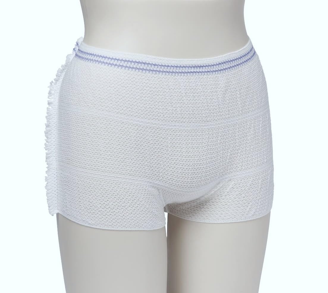 10 Pack Disposable Mesh Brief Pants, Mesh Underwear Postpartum Maternity Briefs, Hospital Unisex Incontinence Mesh Pants (XXX-Large)