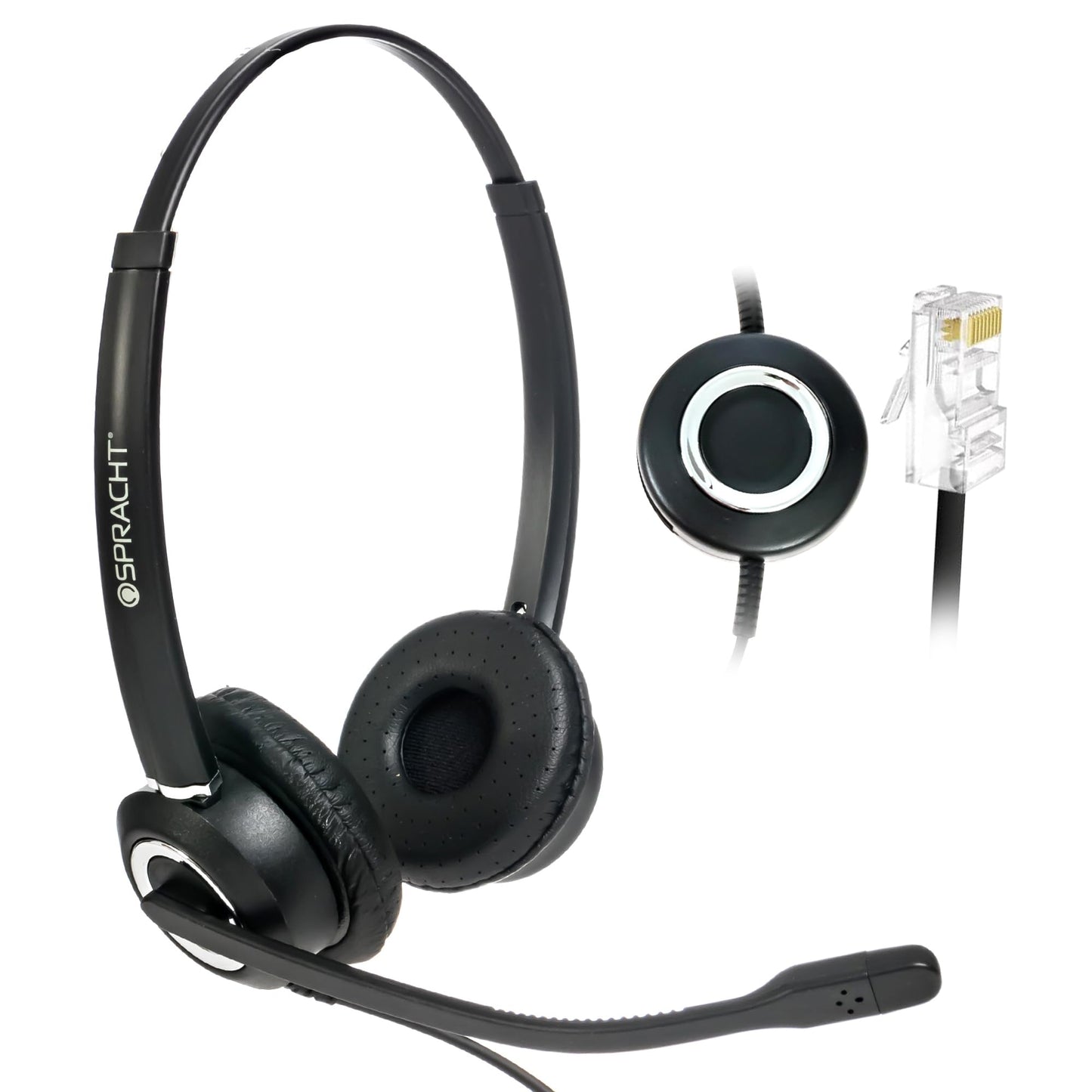 Spracht Zum RJ9B Universal Desktop Headset - Bi-naural