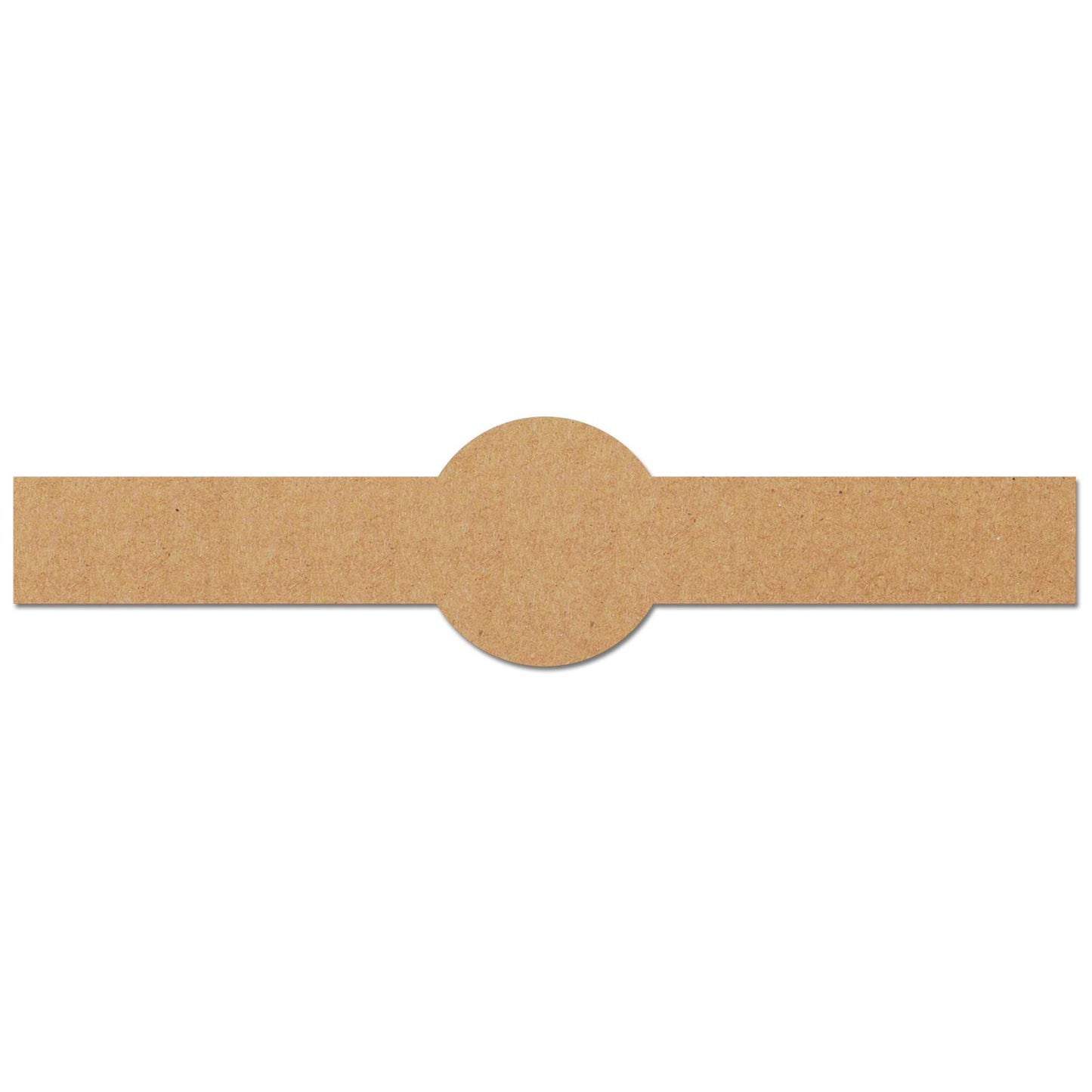 150 Pack, Brown Kraft Soap Labels Stickers, Laser/Inkjet Printing - Letter Size Sheet, 1" x 8.5"