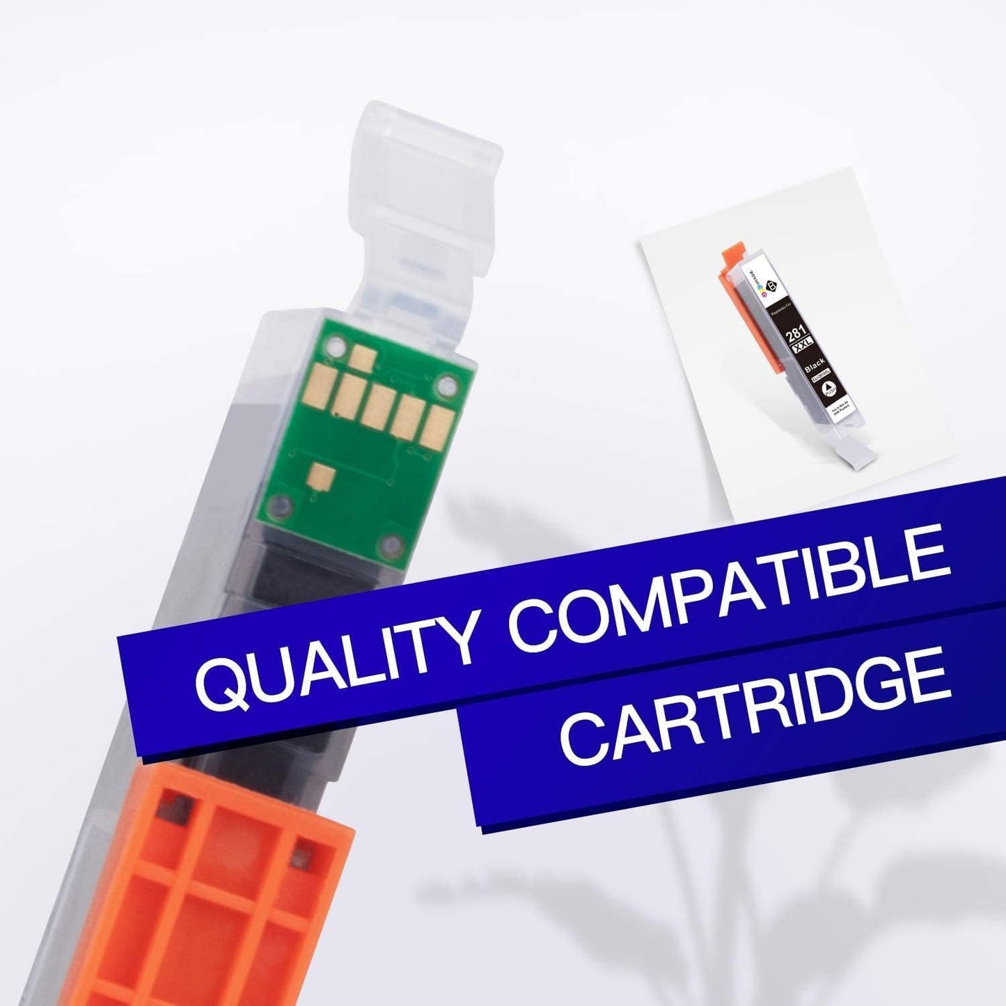10 Pack 280XXL Ink Cartridge for Canon Printer Ink 280 281 PGI-280XXL CLI-281XXL Compatible Ink Cartridge High Yield Replacement for TR7520 TR8520 TR8500 TR8600 TR8620 TS6120 TS6220 TS9120 Printer