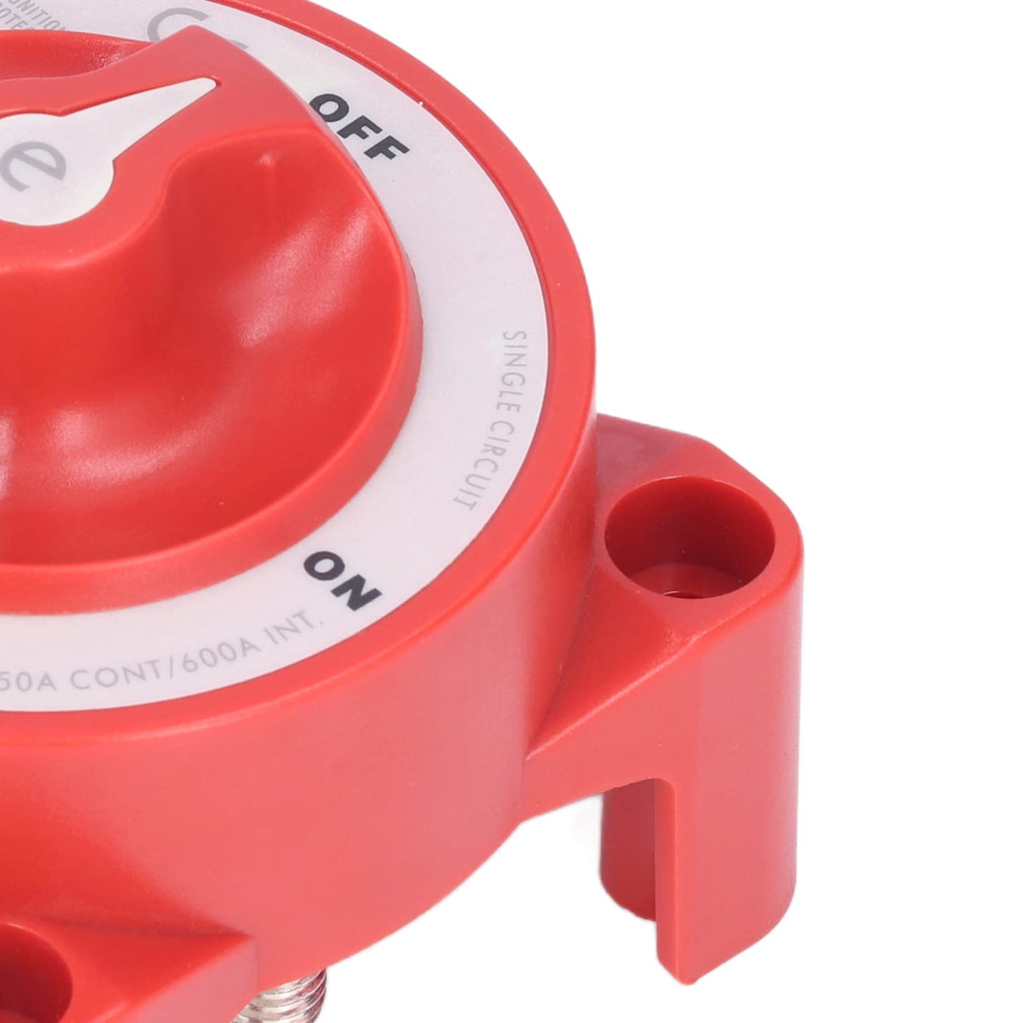 KIMISS Blue Sea Battery Switch, 350A Battery Switch 48VDC Knob Type Single Circuit Power Disconnect Isolator for Marine Boat Car Truck Trailer RV