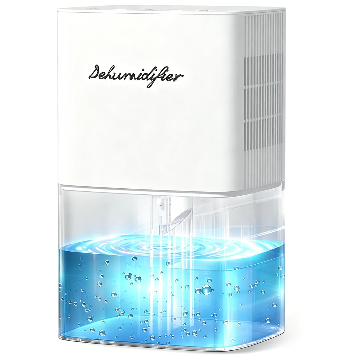 Dehumidifier 1657ML 58OZ Small Dehumidifier for Home 230 Ft² Safety Dehumidifiers Adjustable 10 Color Lights 5 Timers 3 Setting Modes Auto Shut Off Protection Low Noise For Bedroom Bathroom