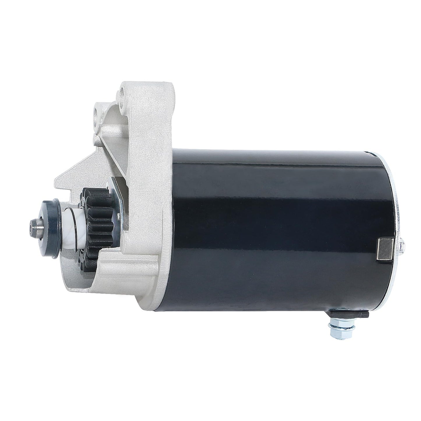 Starter New Replacement for Briggs and Stratton 16 Teeth 399928 498148 495100, 14 16 18 HP 1996-1998 Air Cooled Briggs V Twin Cylinder HD 108mm Horizontal & Vertical System SBS0009 410-22010 5744N