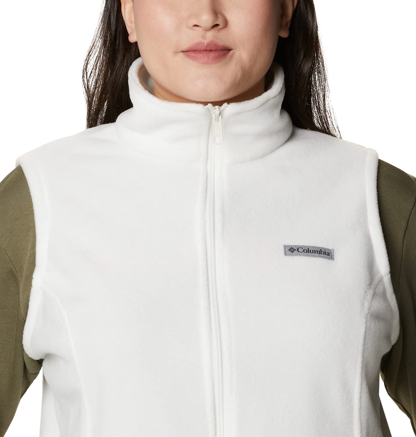 Columbia Women's Benton Springs Vest, Sea Salt, 2X Plus