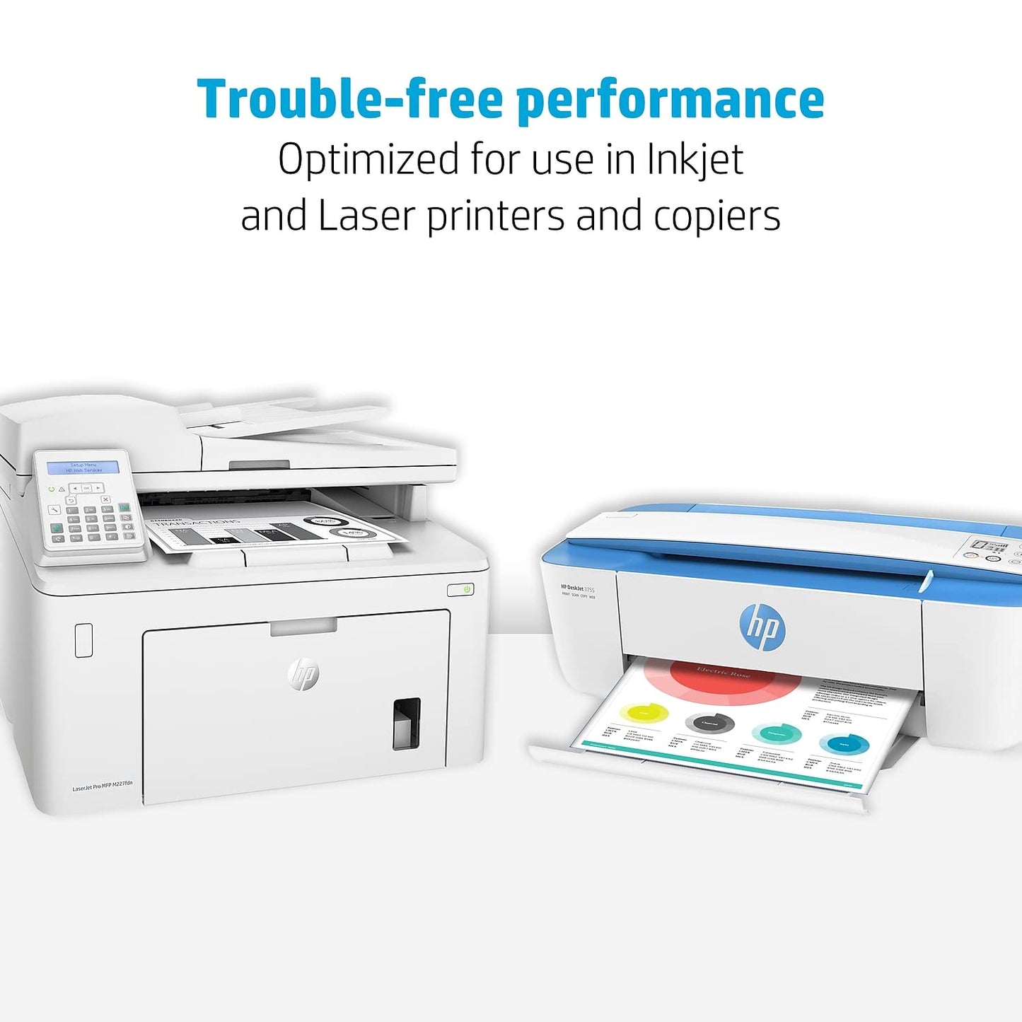HP Printer Paper 11 x 17 paper Office 20 lb 1 Ream 500 Sheets 92 Bright Made in USA FSC Certified Copy Paper HP Compatible 172000R