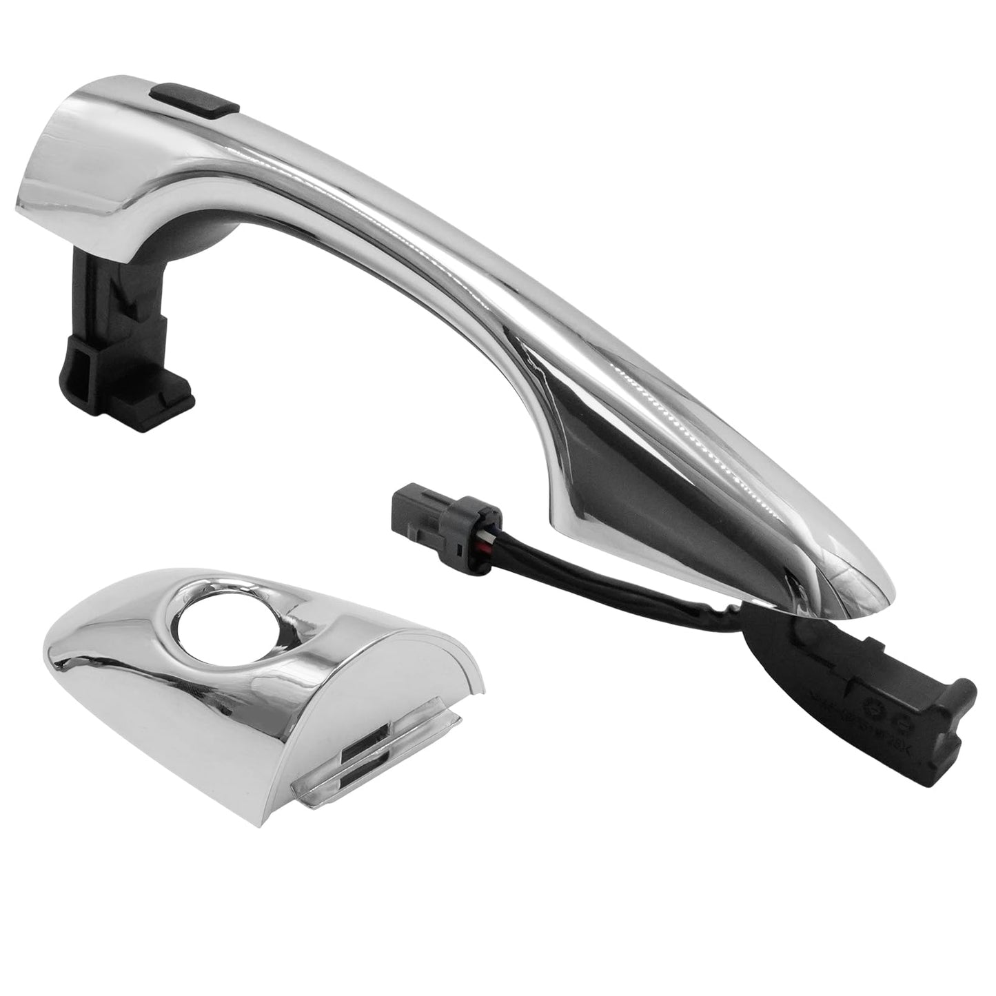Hoypeyfiy 82651-C5710 Exterior Door Handle Smart Key w/Cover, Front Door Left Driver Side, Replacement for KIA Sorento 2016 2017 2018 2019 2020