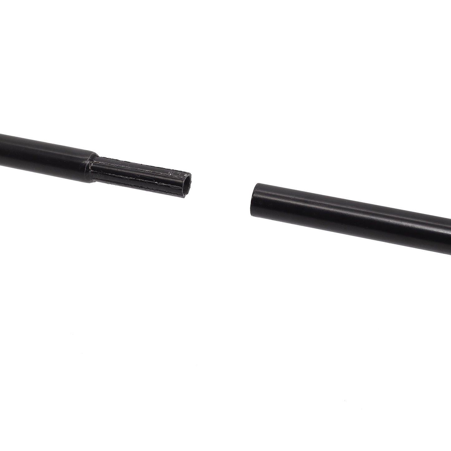 5ft Roof Snow Ice Guards for Metal Roofs and Wood Roofs, Stop Snow from Sliding Off Your Roof, Black Snow Guard Railing, Extendable