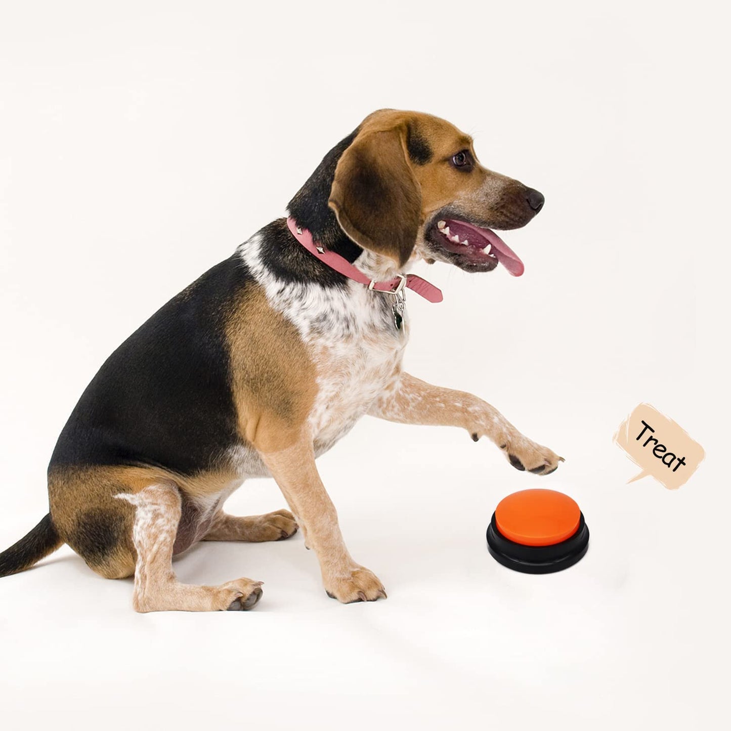 Voice Recording Button, Dog Buttons Training Words Dog Buttons for Communication Pet Training Buzzer, 30 Second Record & Playback, Funny Gift for Study Office Home 8 Pack