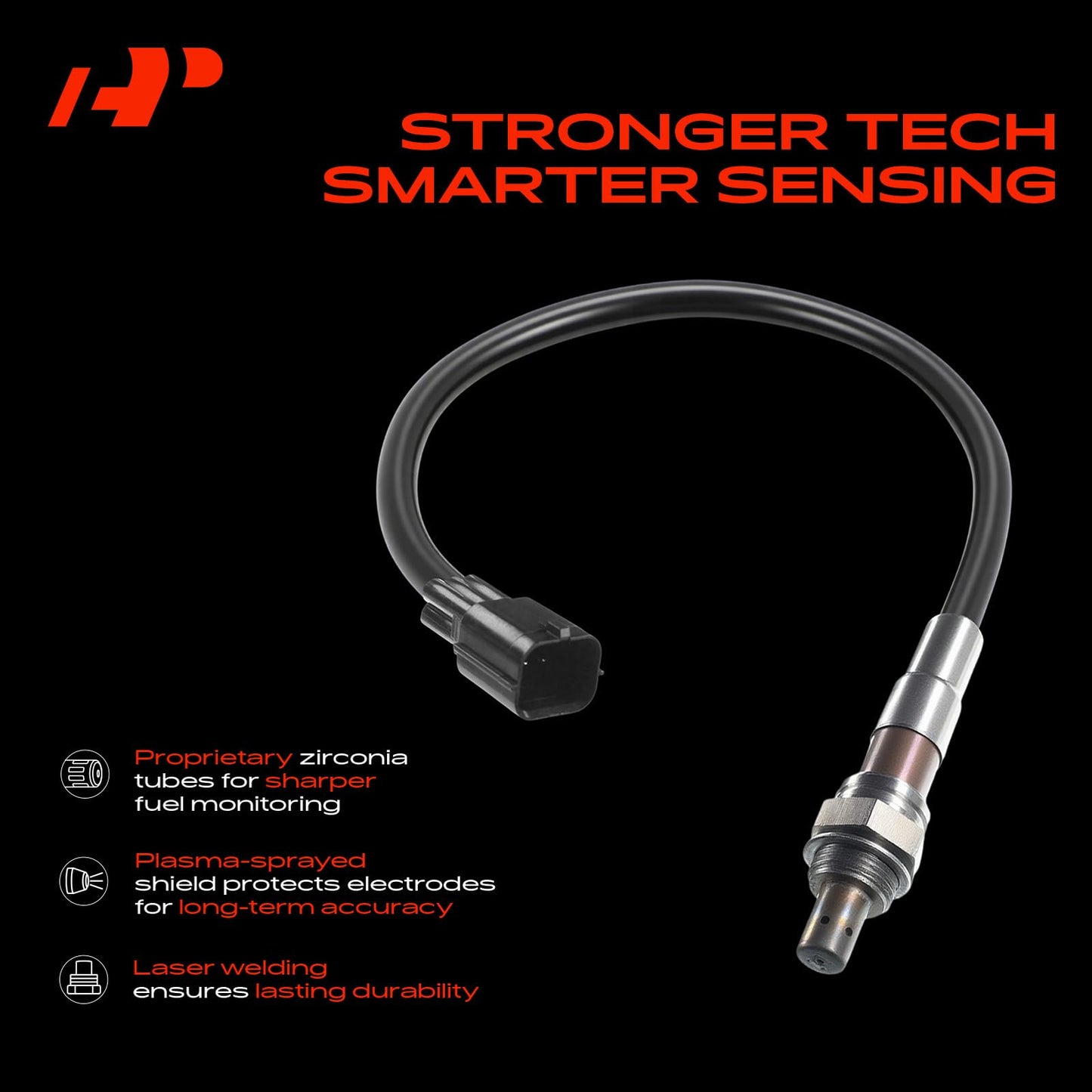 A-Premium O2 Oxygen Sensor Compatible with Mazda 3 2006 2007 2008 2009 2010 2011 2012 2013, 5 2008 2009 2010, 2.0L 2.3L, Upstream, Replace# LFL7188G1A, LF8R188G1
