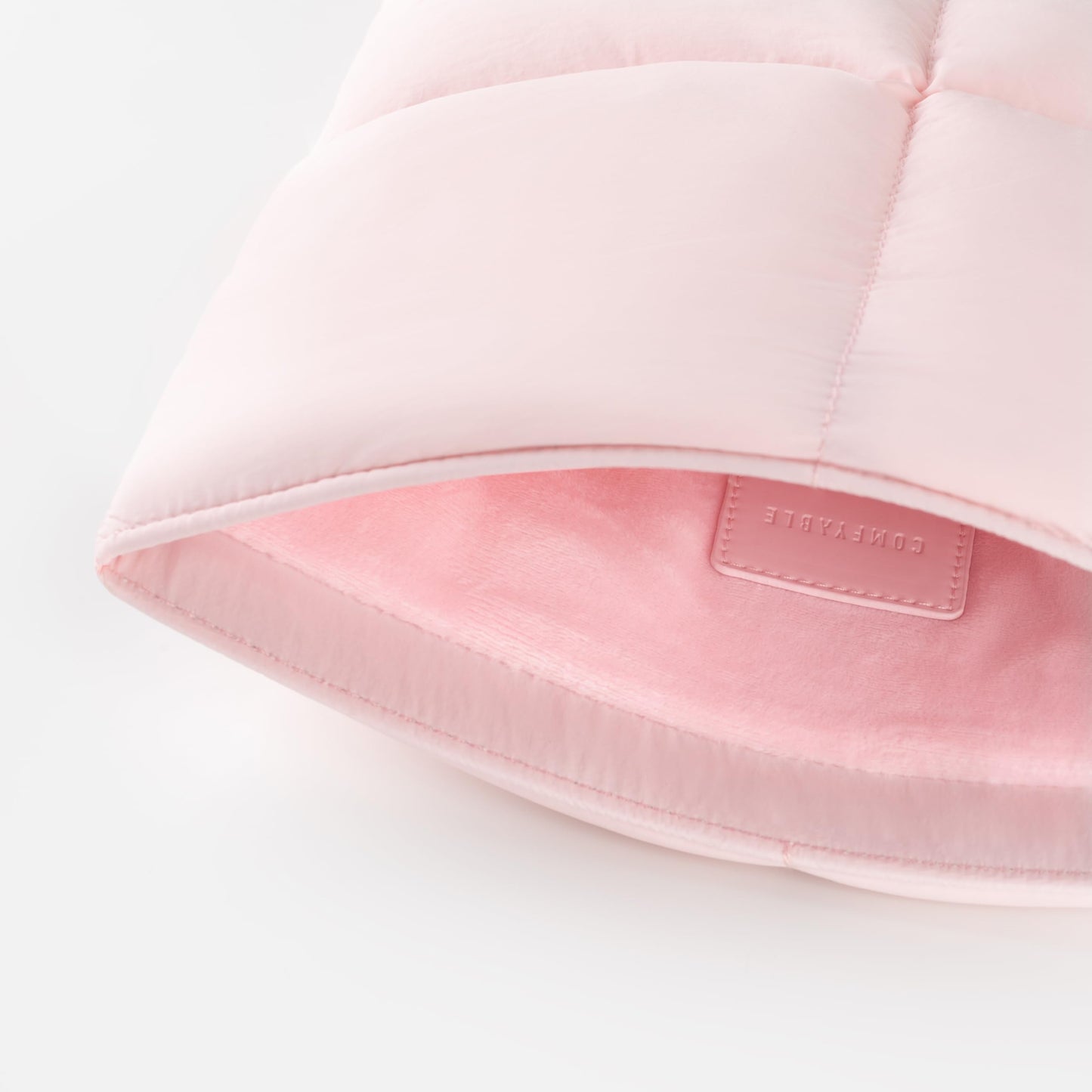 Comfyable Puffy Laptop Sleeve 13 Inch 14 Inch, Quilted Puffer Laptop Carrying Case for Women, Pillow Case Compatible with MacBook Air/Pro M5 M4 M3 M2 Pro/Max 2026, 13" MacBook Neo A18, Light Pink