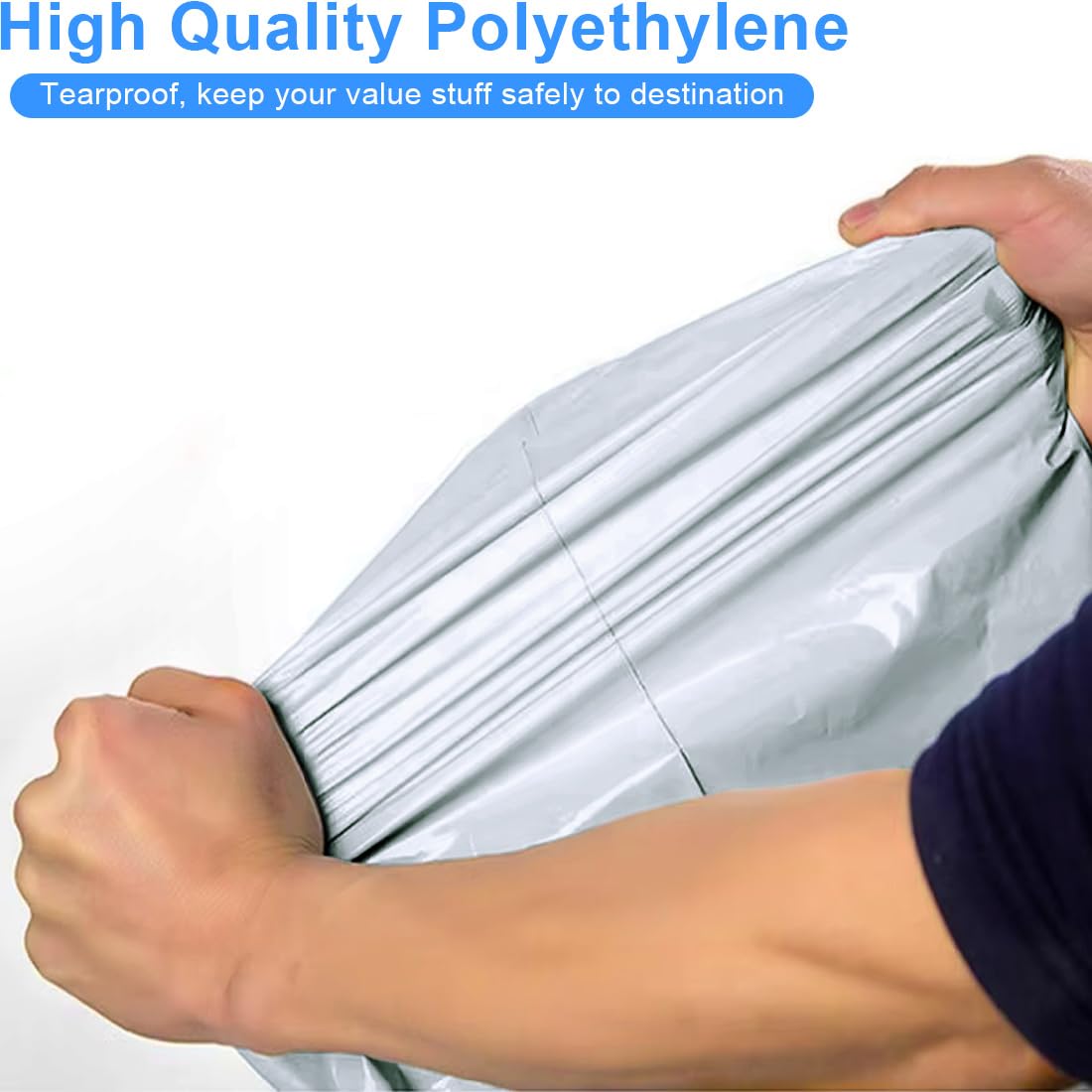 14.5" x 19" Poly Mailers, Strong Self Seal Shipping Bags, 200 Pcs Poly Packaging Bags for Clothing, Mailing Envelopes, Shipping Envelopes, Boutique Custom Bag, Waterproof, Tear Proof