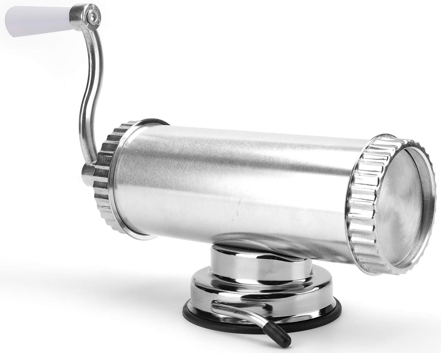 Lawei 2 LBS Sausage Stuffer - Horizontal Kitchen Stuffing Maker Stainless Steel Meat Sausage Machine for Household Commercial