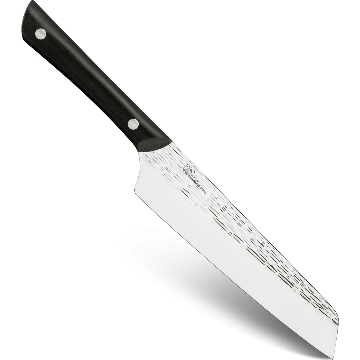 Kai PRO 6.5" Master Utility Knife, Hand Sharpened Japanese Kitchen Knife, Japanese AUS6M Stainless Steel Blade, Full-Tang POM Handle, NSF Certified, for Professional and Home Chefs