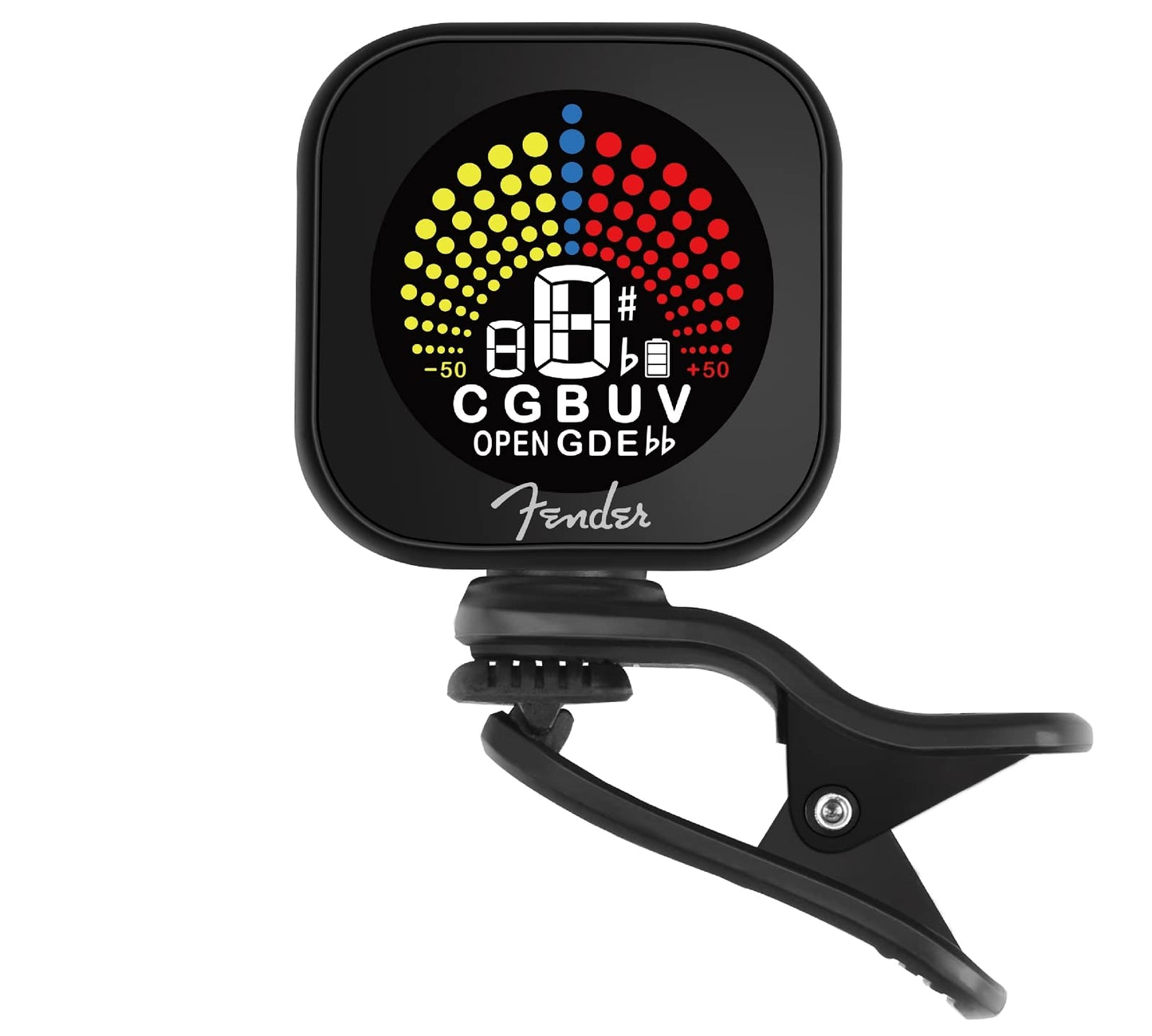Fender Flash 2.0 Rechargeable Tuner, Black