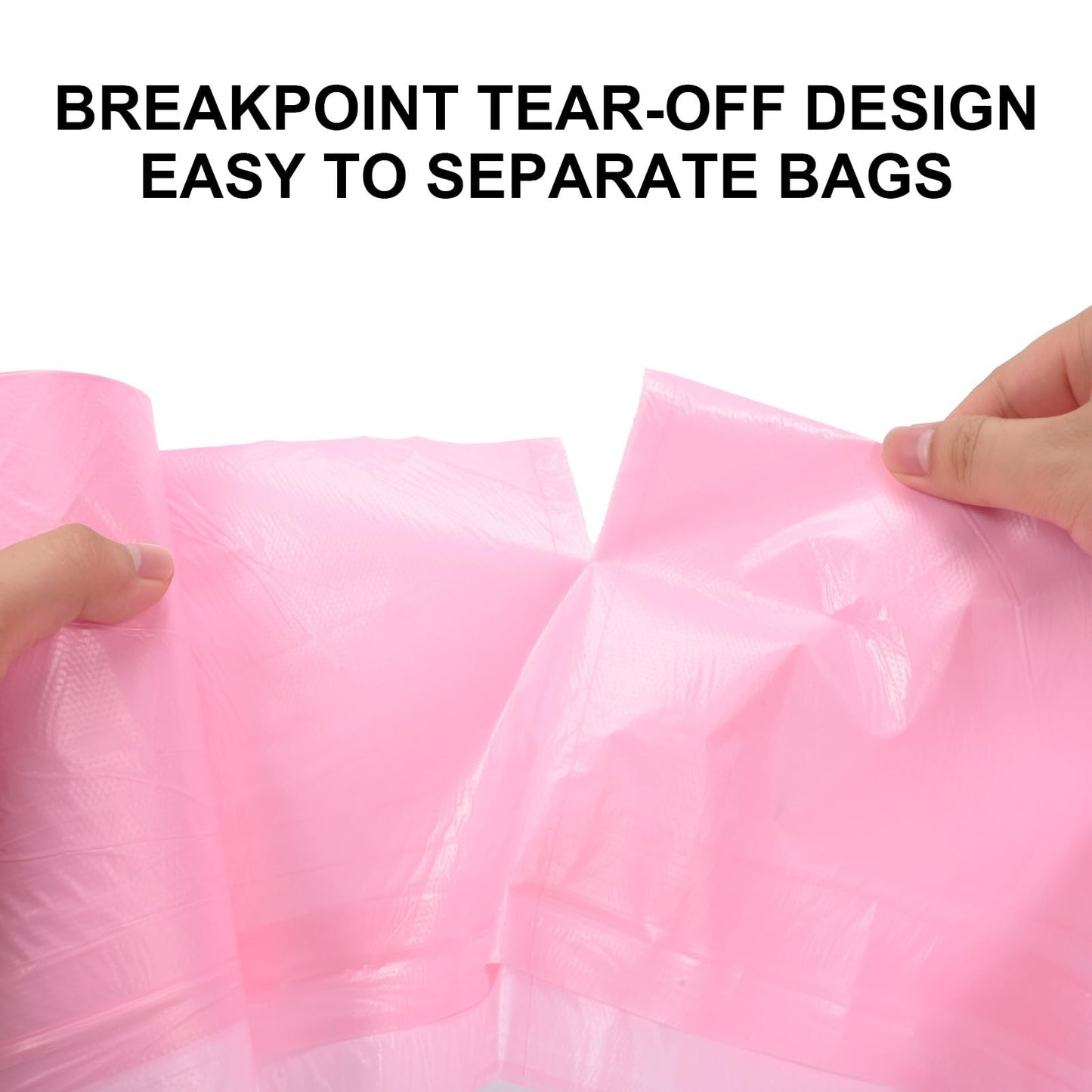 30 Gallon Drawstring Trash Bags,30 Count Multipurpose Extra Thick Garbage Bags,Break Resistant Drawstring Closure, for Office Home Hospital Big Waste Binst (Pink)
