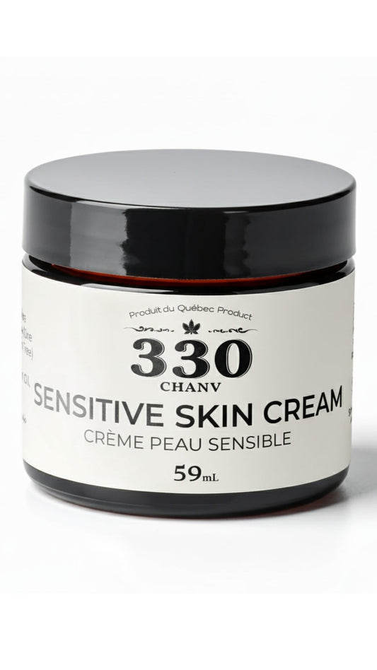 330 Chanv Hemp Face Cream (59 mL) Moisturizer and Hydrator | Diminish the Appearance of Wrinkles & Dark Spots | For Dry or Sensitive Skin | Vegan Safe