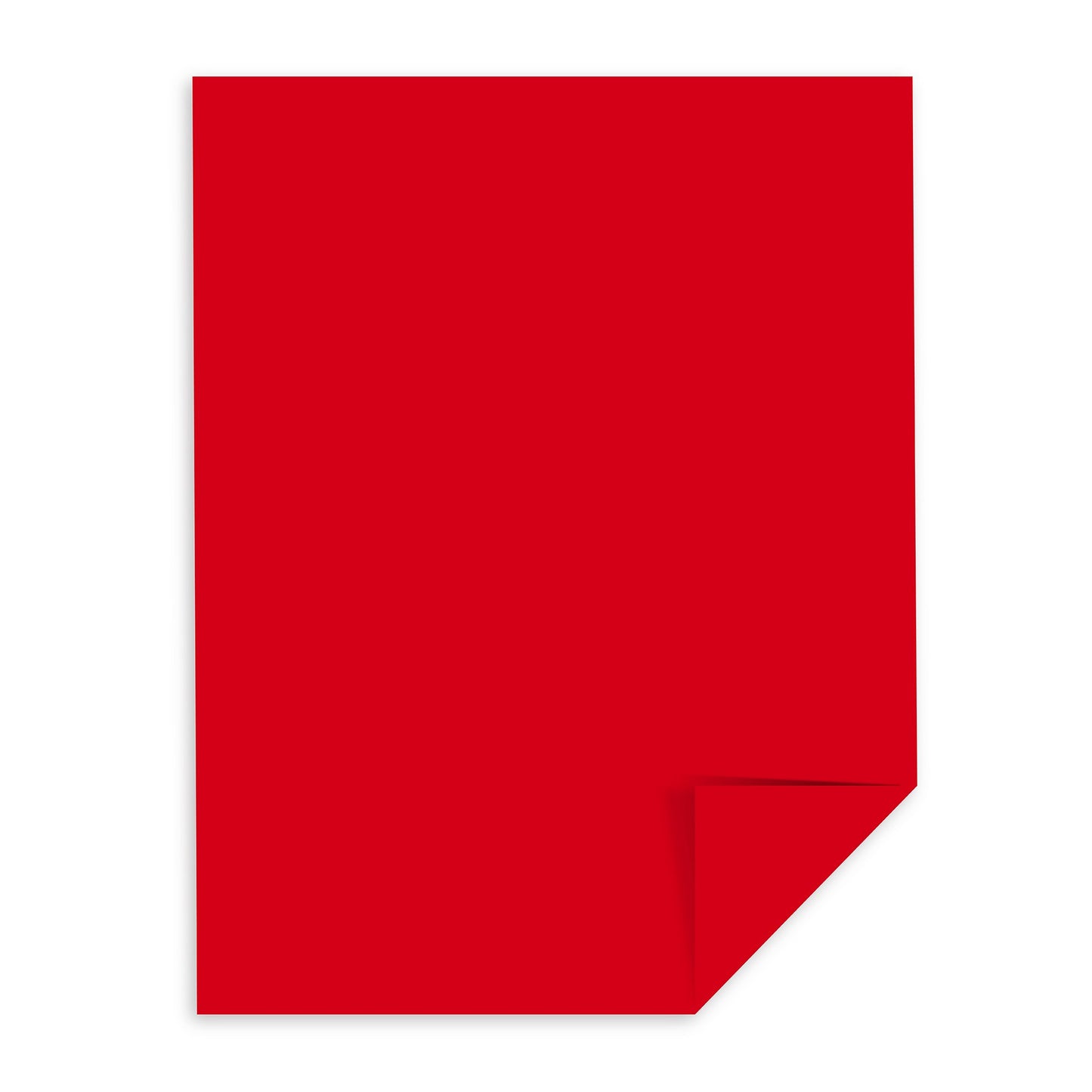 Neenah Astrobrights Premium Color Card Stock, 65-Pound, 8.5 x 11-Inch, 250 Sheets, Re-Entry Red