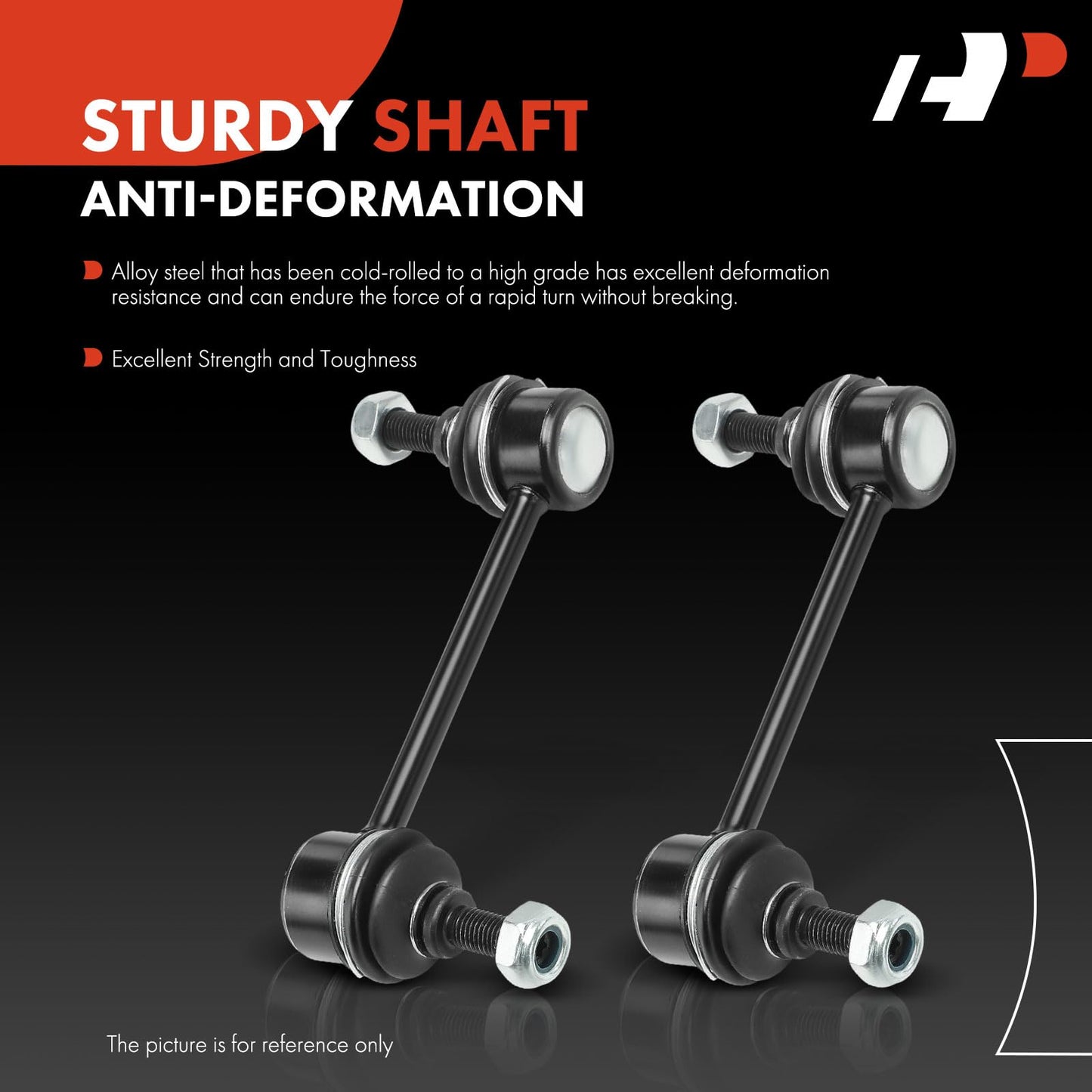 A-Premium 2 x Rear Sway Bar Links Stabilizer Bar Links, Compatible with Ford Edge 2011-2014 & Lincoln MKX 2011-2015