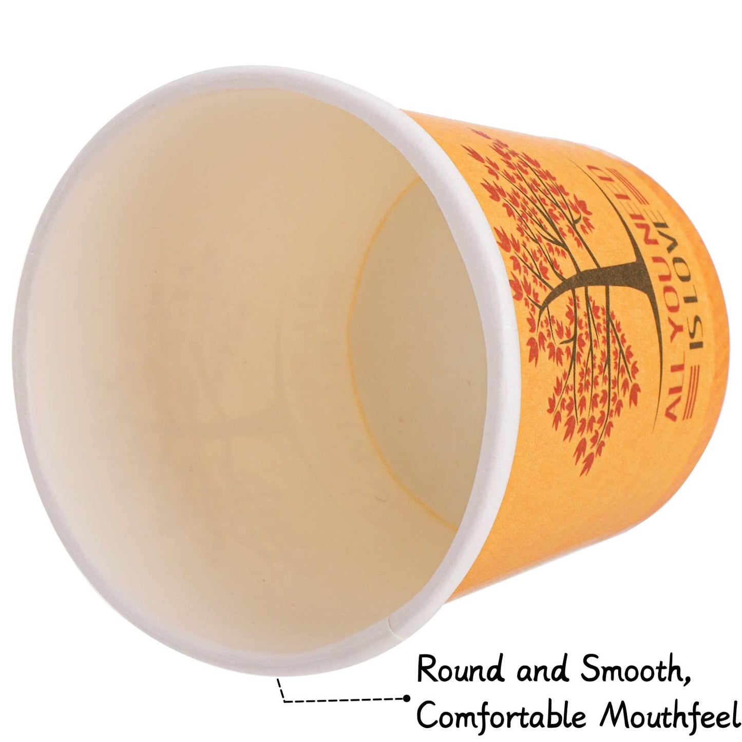 AVLA 800 Pack Disposable Paper Cup, 2 Oz Mini Bathroom Mouthwash Cup, Paper Sampling Cup, Small Hot Cold Beverage Drinking Cups for Coffee Bar, Party, Picnic, Barbecue, Travel and Events