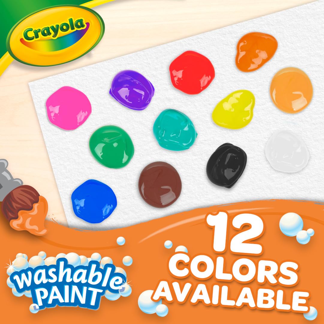 Crayola 54-2128-038 Washable Paint, Gallon Size, Red