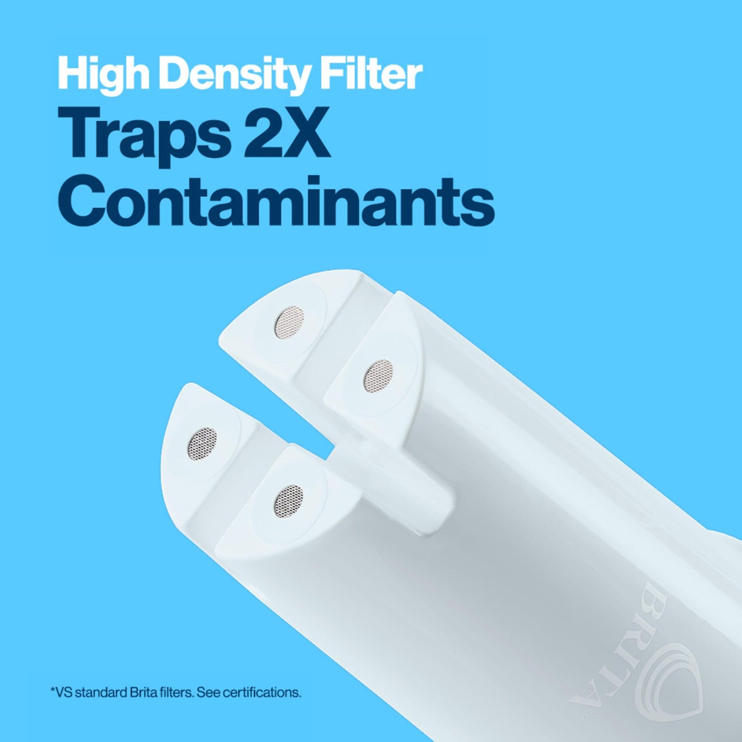 BritaPlus Pitcher Filter, High Density Replacement Filter for Pitchers and Dispensers, Made Without BPA, 4 Count