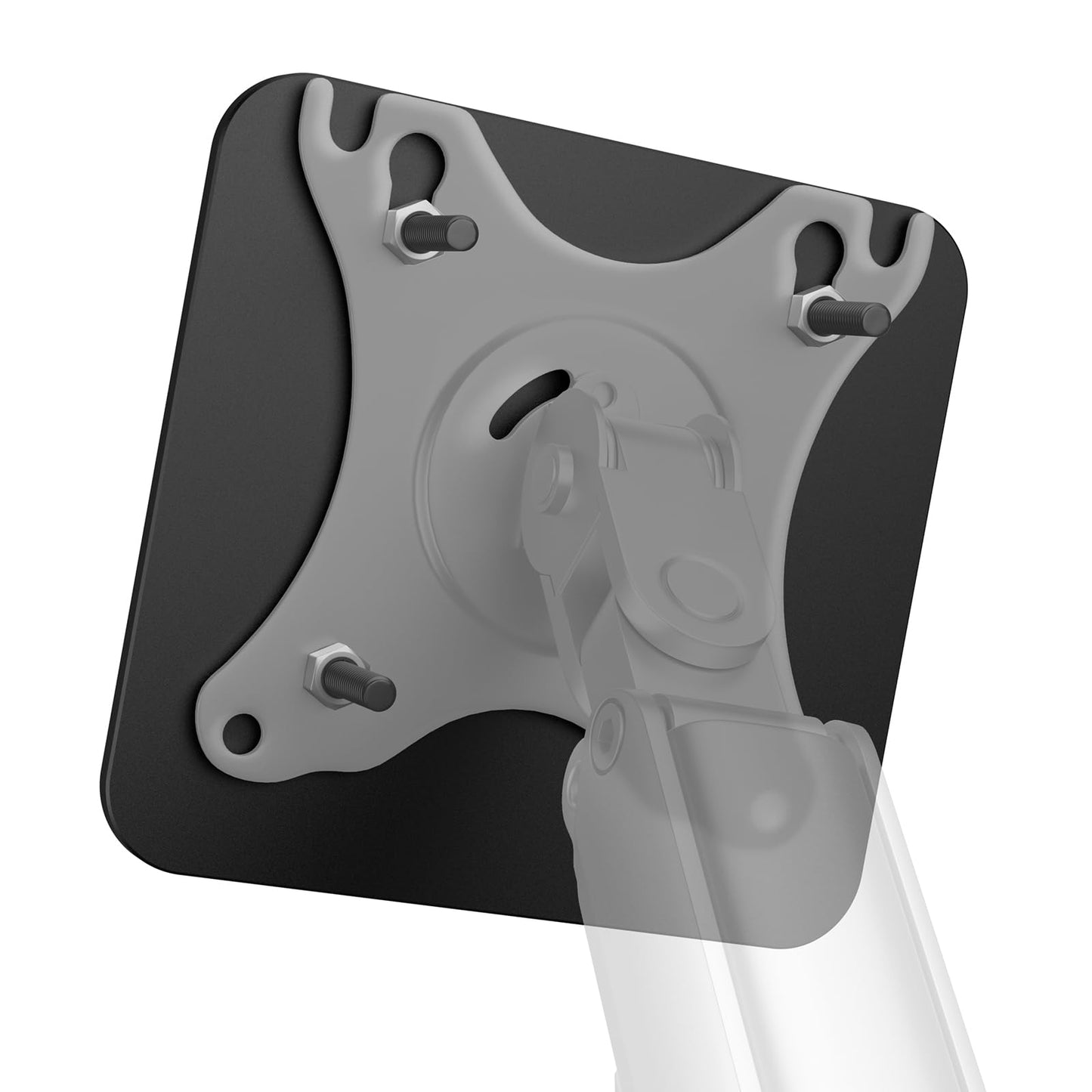 JSAUX Magnetic Snap VESA Adapter for FlipGo 13.5"&15.6"&16" Portable Monitor Dual Screen, Only compatible with 75 x 75mm VESA mounts