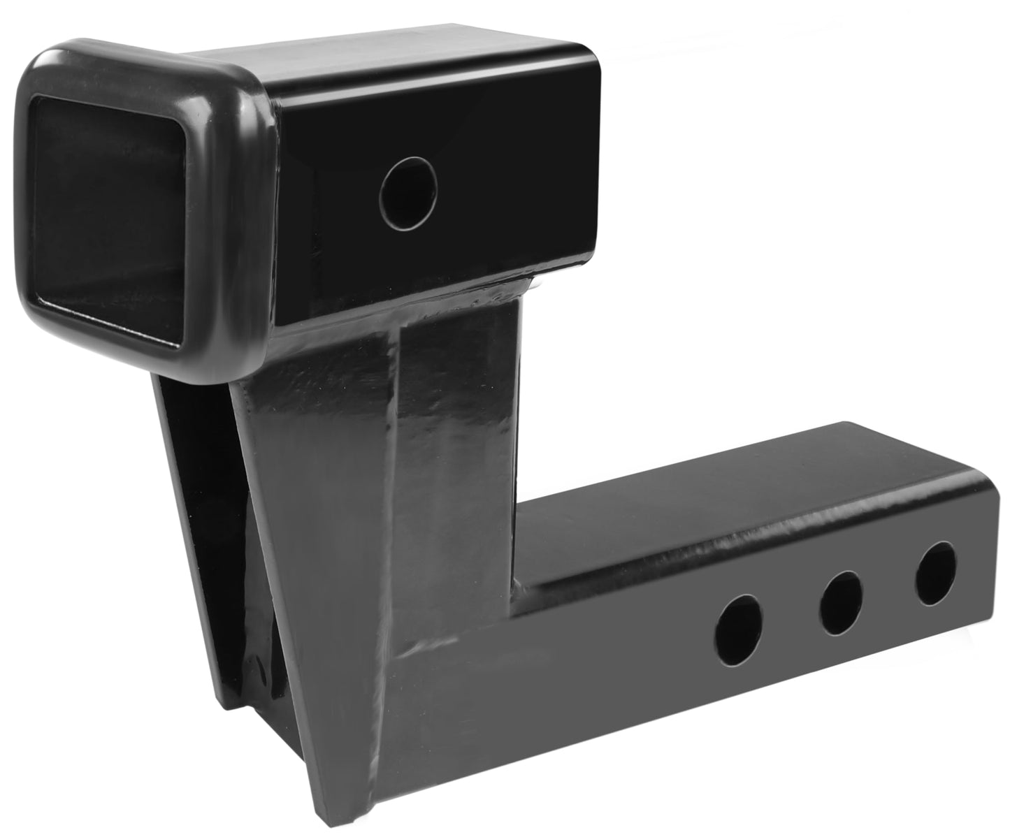 MAXXHAUL 50650 Trailer Hitch Riser for 2 inch Receivers with 6 inch Rise/Drop