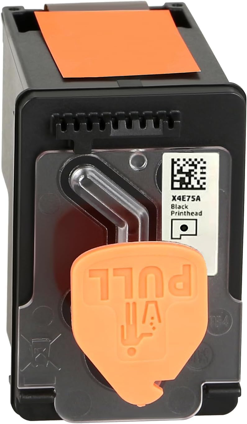 X4E75A Printhead Use for HP Smart Tank Plus 651 550 570 650 Series Smart Tank 500 510 530 610 660 670 6000 7000 7300 7600 Series (1 Pack X4E75A Black Print Head)