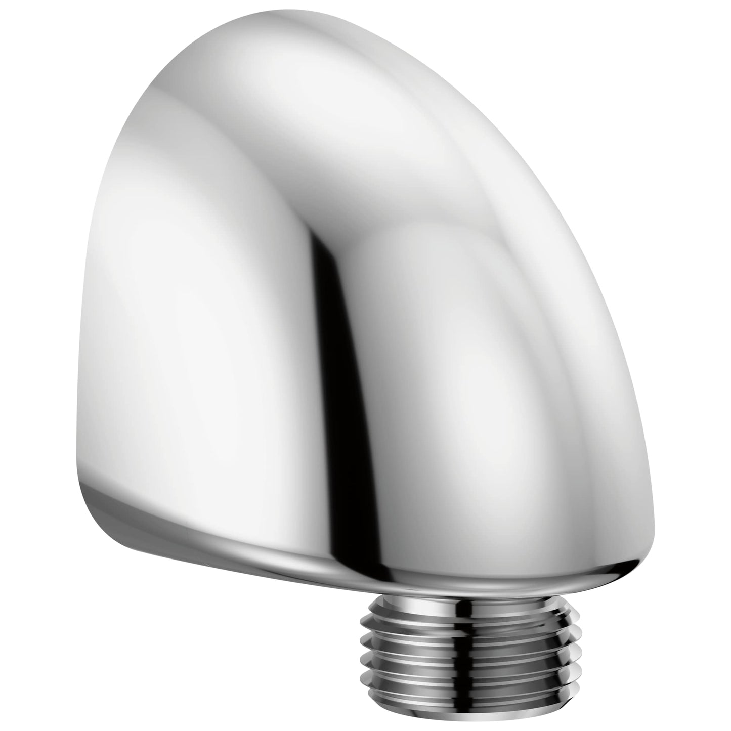 Delta Faucet Wall Supply Elbow for Hand Held Shower Chrome, Wall Union Water Supply, Wall Elbow for Hand Shower, Chrome Shower Wall Union, Lumicoat Chrome 50560-PR
