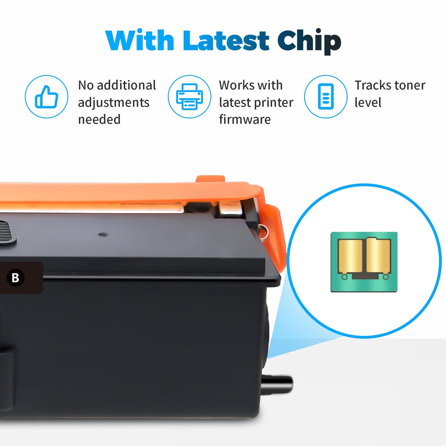 BAIINK Compatible Toner Cartridge Replacement for Brother TN436 TN-436 TN436BK TN433 TN431 Compatible for Brother HL-L8360CDW HL-L8260CDW MFC-L8900CDW MFC-L8905CDW MFC-L8690CDW MFC-L8610CDW (4 Pack)