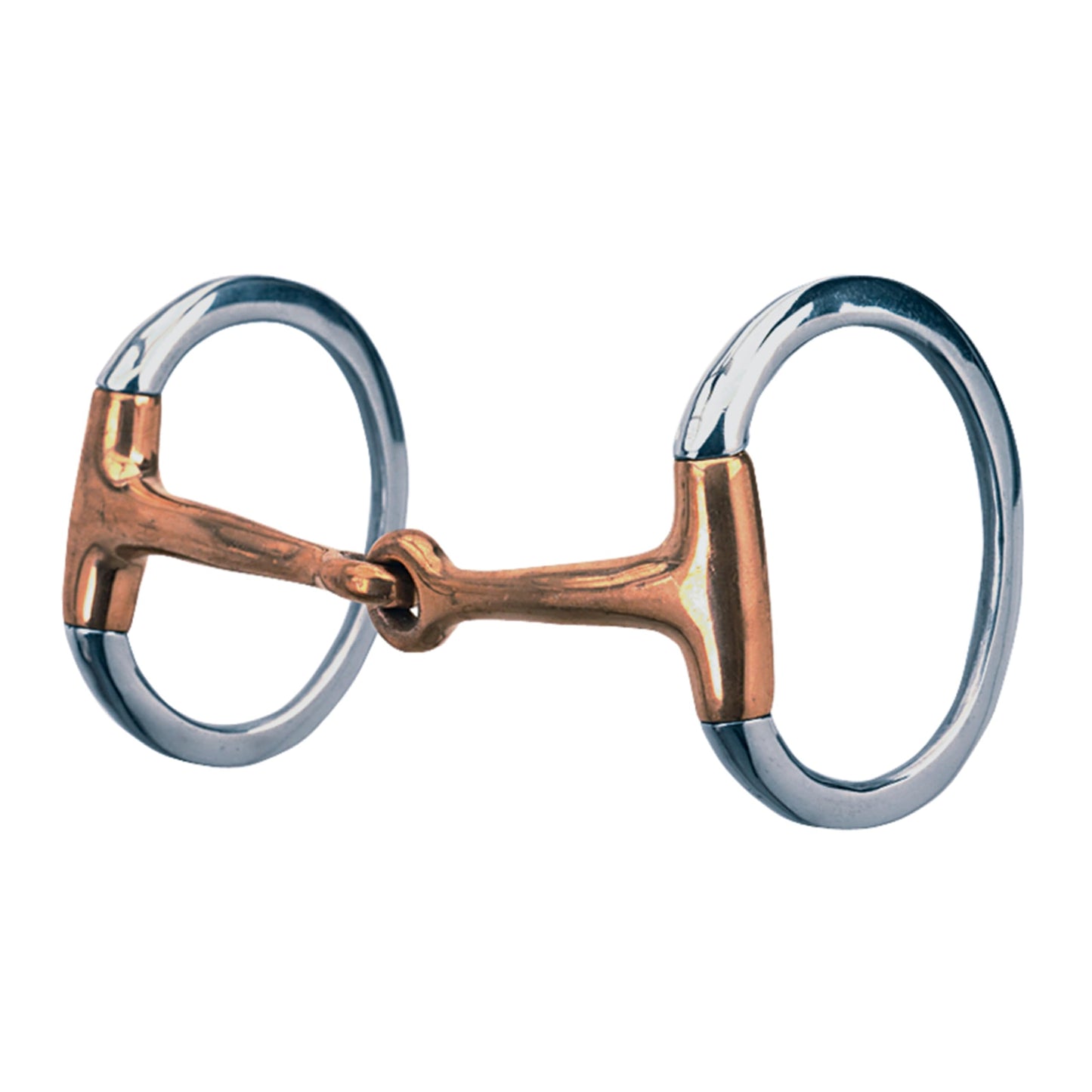 Weaver Leather Eggbutt Snaffle Bit, Stainless Steel, 5-1/2"