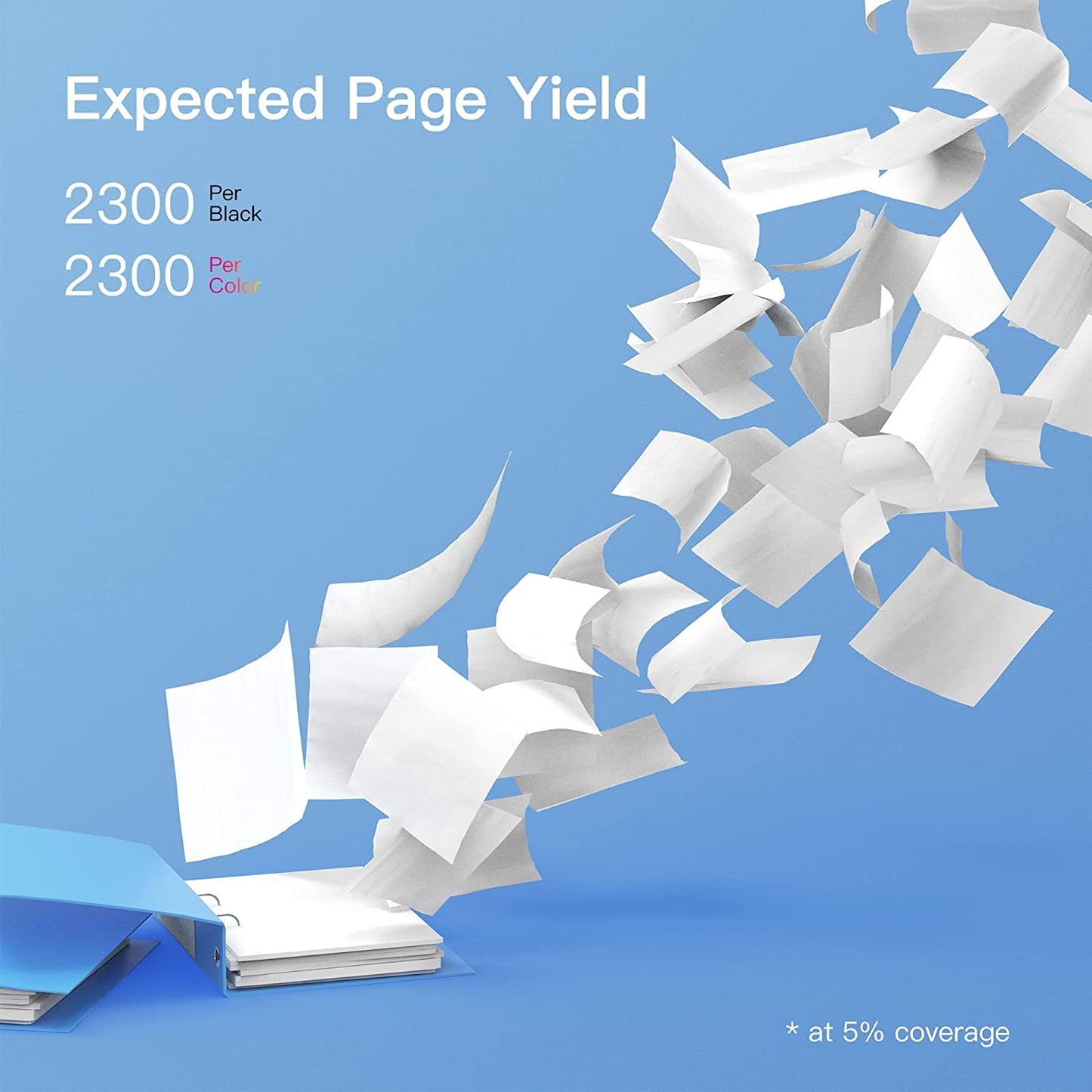 (Latest Chip) 410A CF410A Toner Cartridge Replacement GPC Image for HP CF411A CF412A CF413A to use with Color Laserjet Pro MFP M477fdw M477fdn M477fnw Pro M452dn M452nw M452dw Printer Toner (4 Pack)