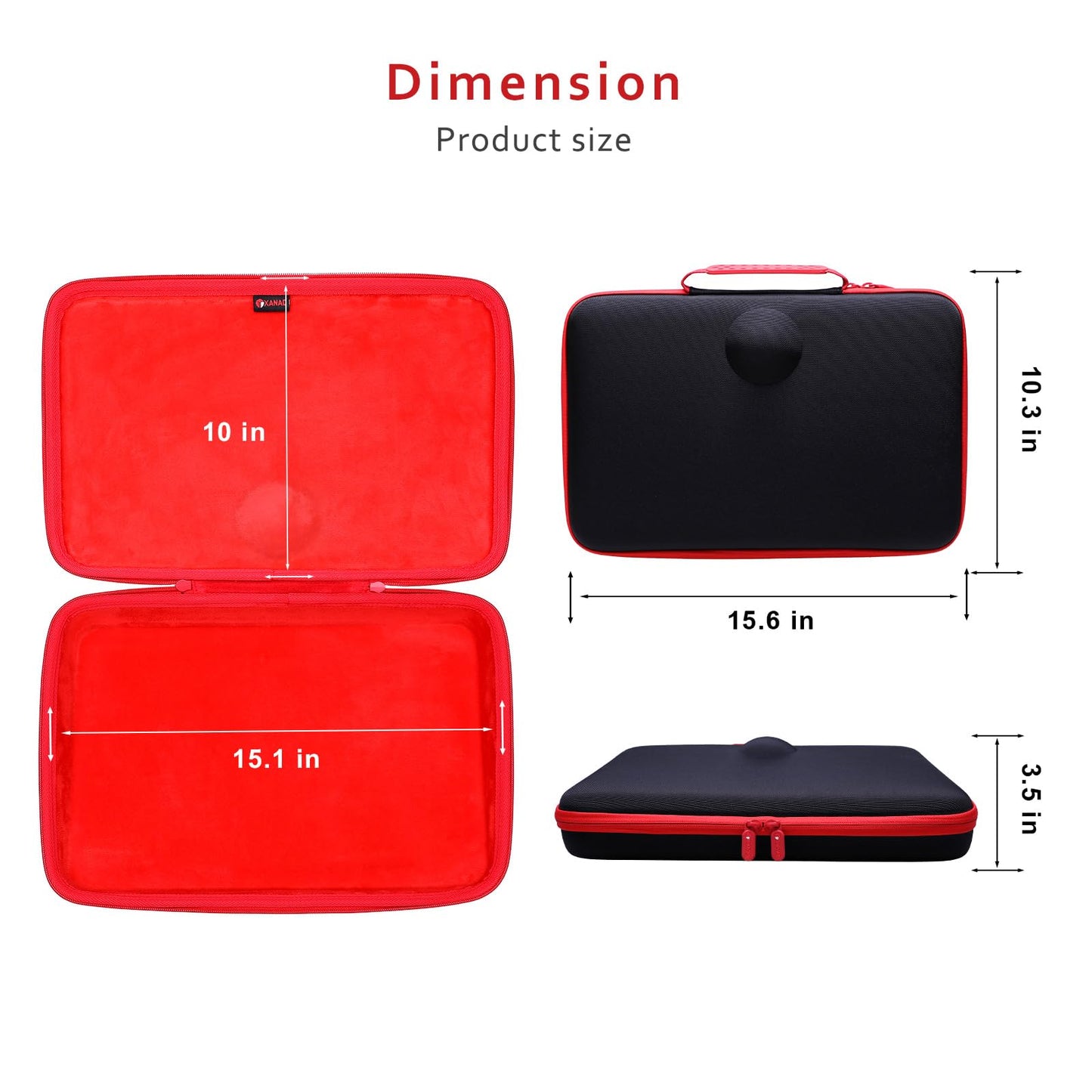 XANAD Hard Case for VTech KidiStar DJ Mixer/Kids DJ Mix,Portable Travel Storage Organizer Bag