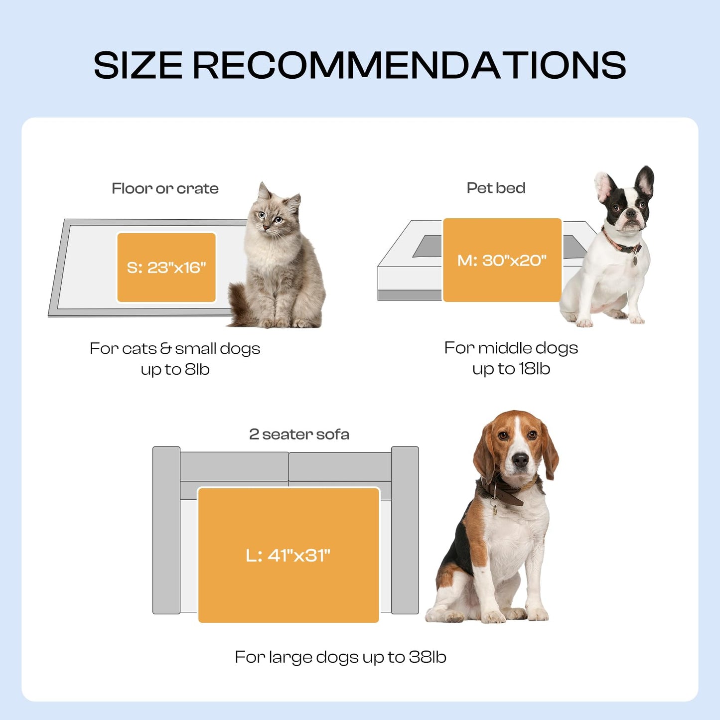 Luciphia 1 Pack 3 Blankets Fluffy Premium Fleece Pet Blanket Soft Sherpa Throw for Dog Puppy Cat Grey Large(41 * 31")