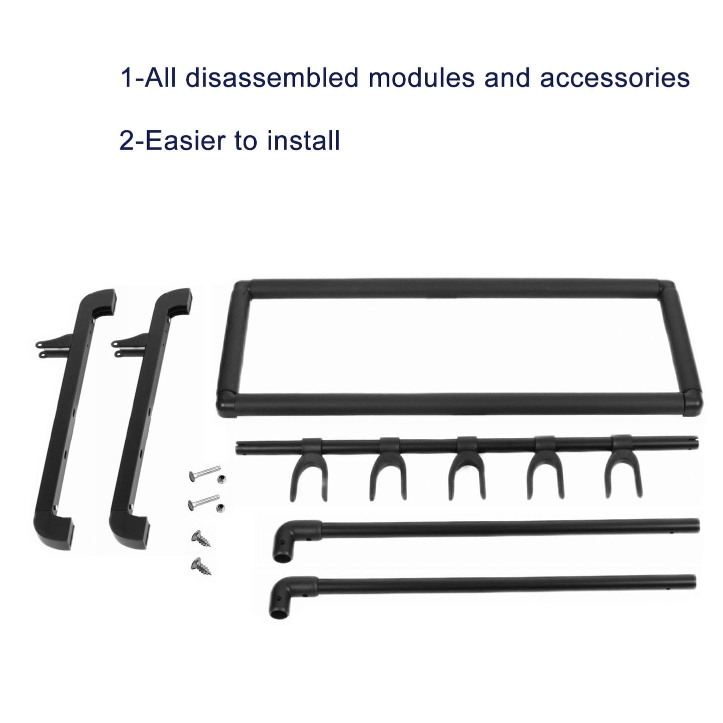 YEVVAIOC Multi Guitar Stand 5 Guitar Stand Rack Folding Guitar Stand Multiple 5-Space Instrument Stage Studio Display Rack Movable 5 Holder.