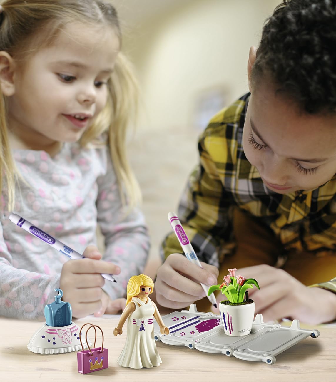 PLAYMOBIL Color with Crayola: Fashion Boutique