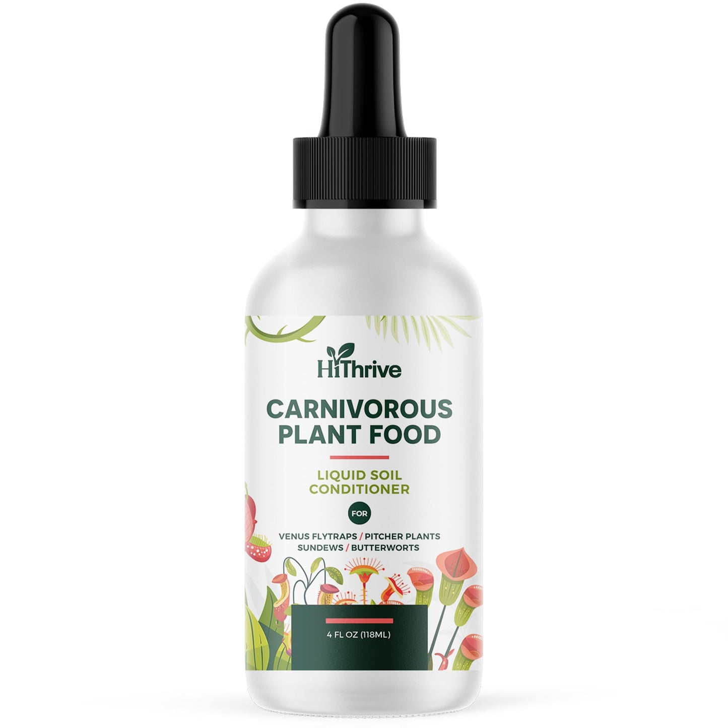 4oz Carnivorous Plant Food & Venus Fly Trap Food - Feeds up to 500 Times, Tropical Plant Fertilizer for Carnivorous Plants, Premium Liquid Fertilizer & Feeding Supplement for Consistent Growth