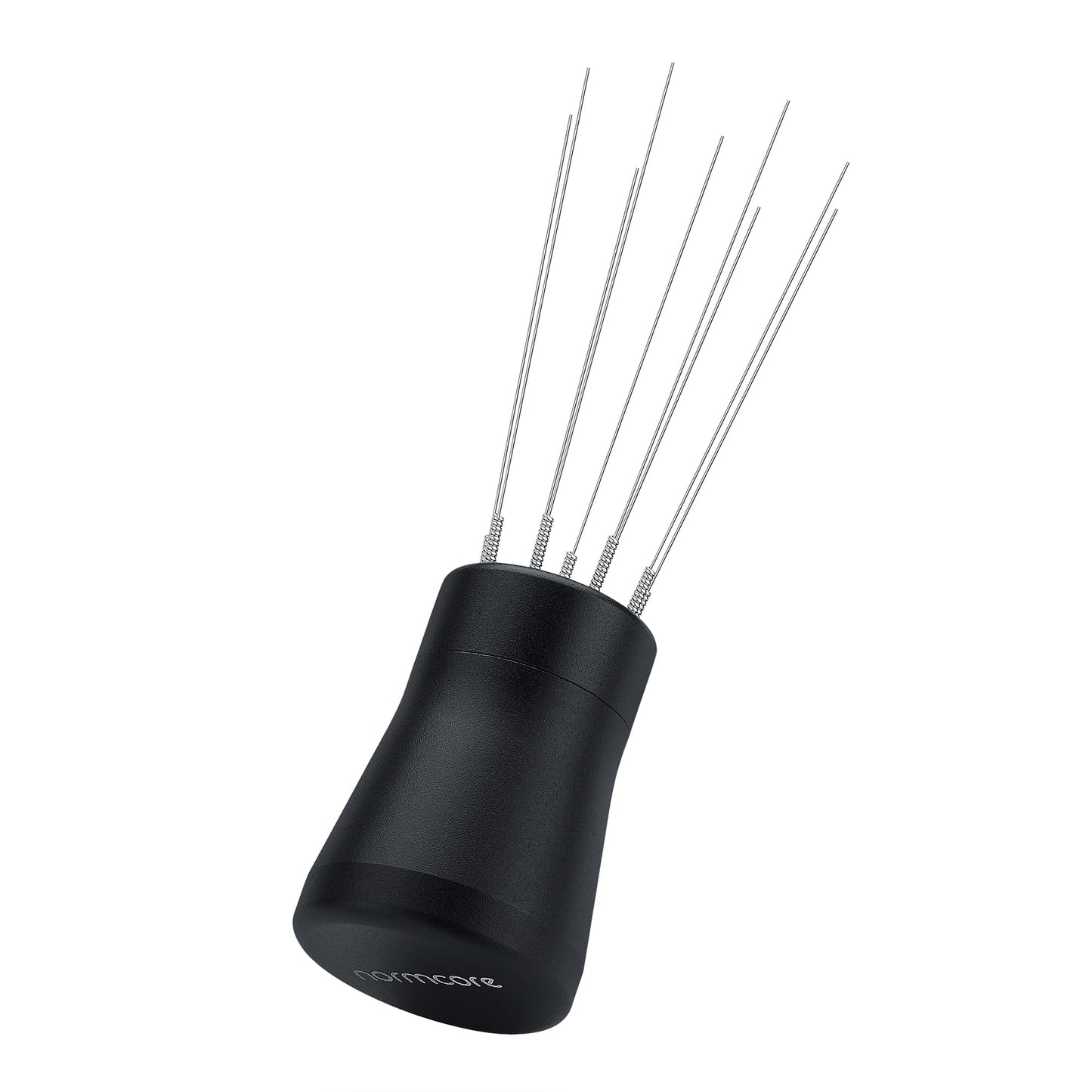 Normcore WDT Distribution Tool V2.1 with Stand - 0.23mm 8 Prong Espresso Distribution Tool - Magnetic Coffee Stirrer with 16 Extra Needles